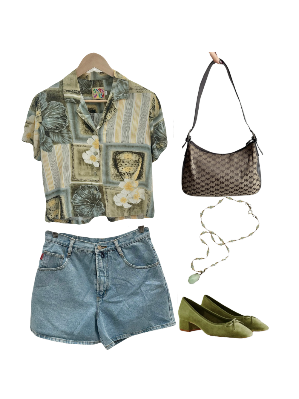 Vintage 90s Retro Short Sleeve (S/M)