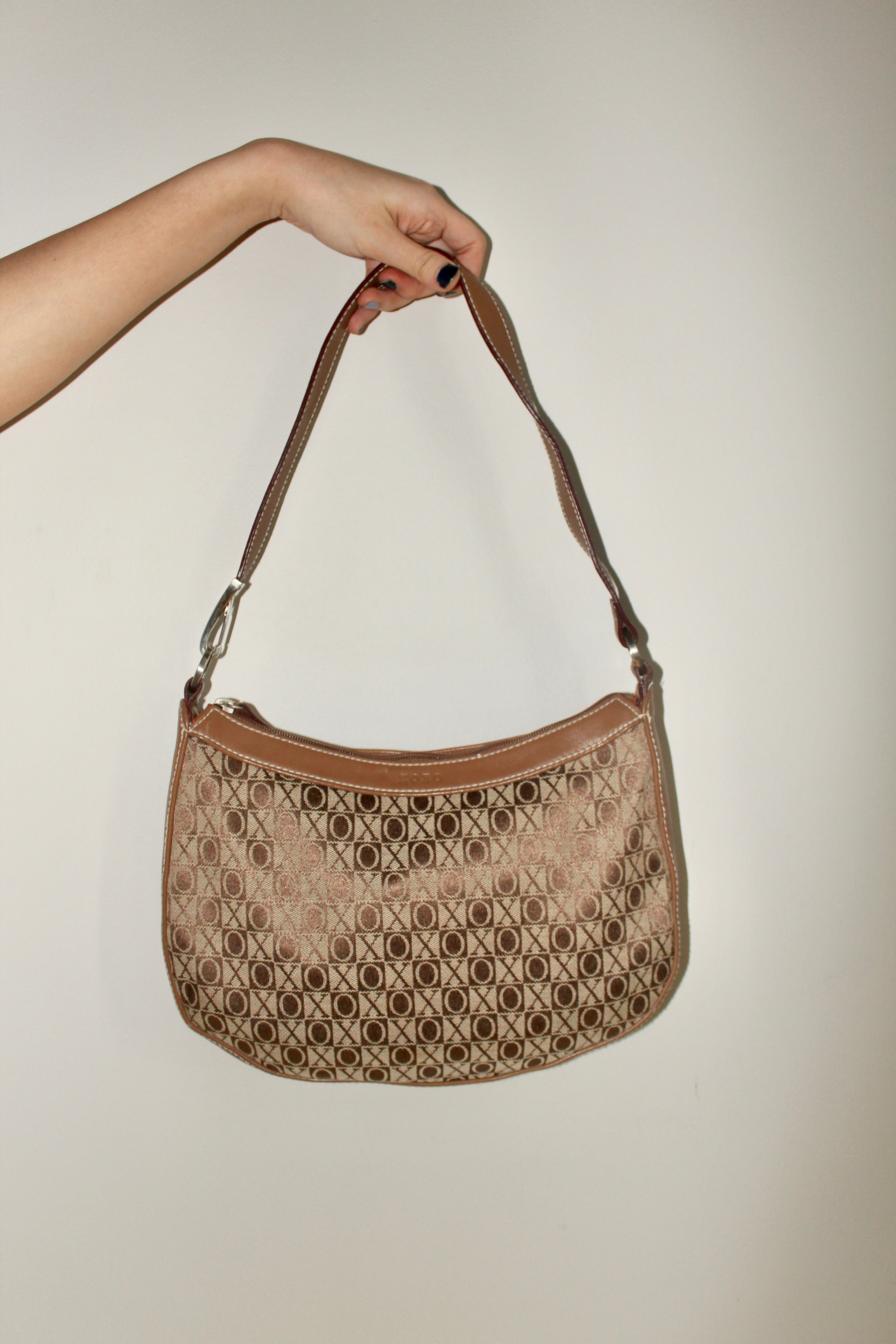 Vintage XOXO Monogram Shoulder Purse