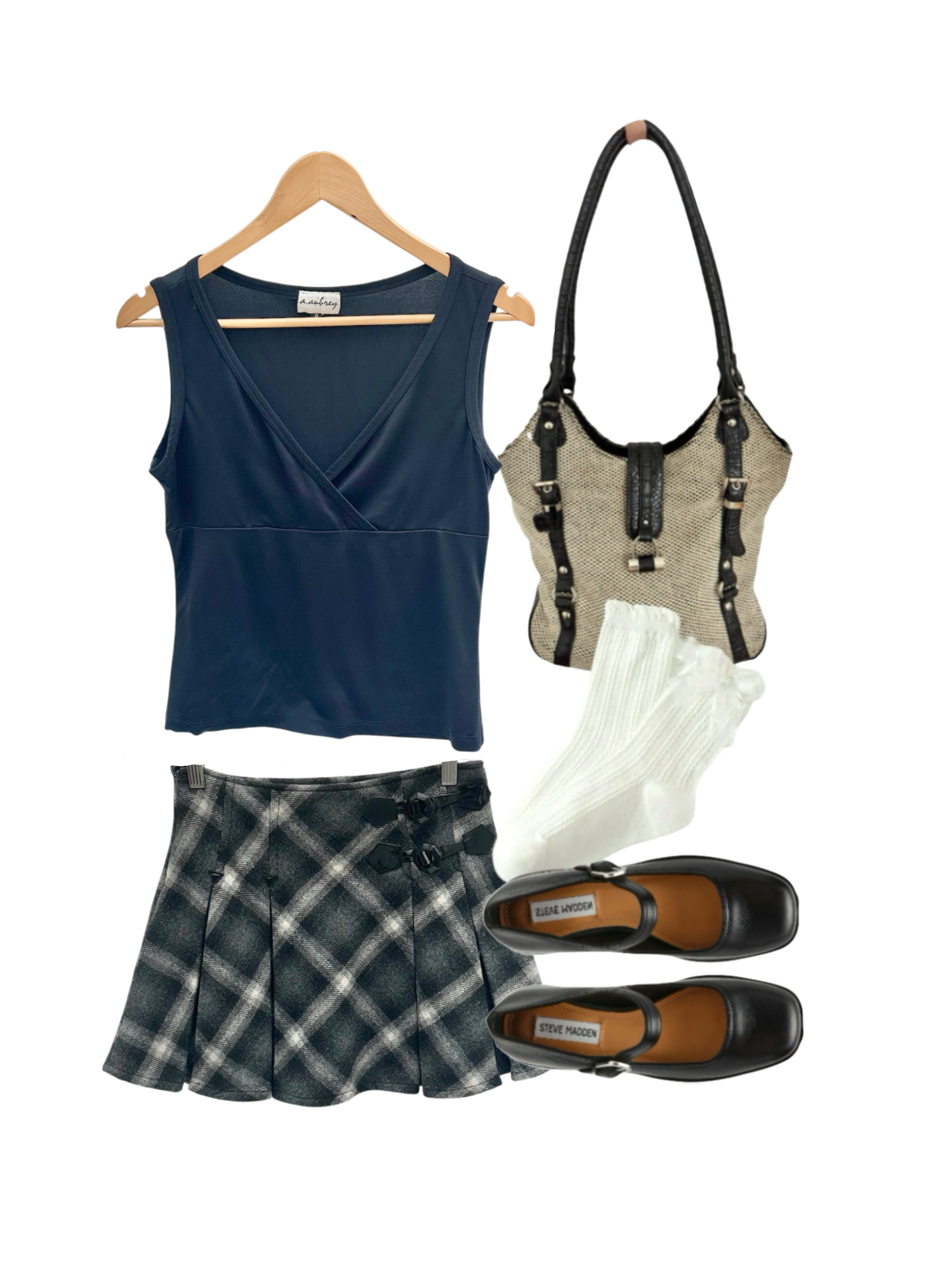 Vintage 90s Classic Wrap Style Tank (S/M)