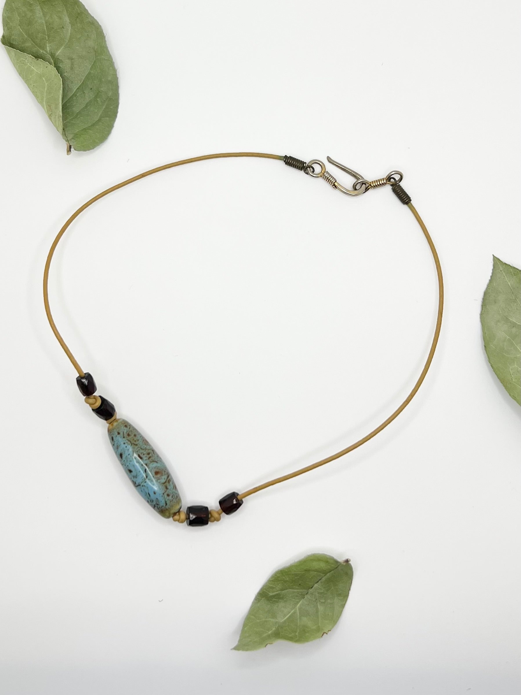 Turquoise Beaded Choker