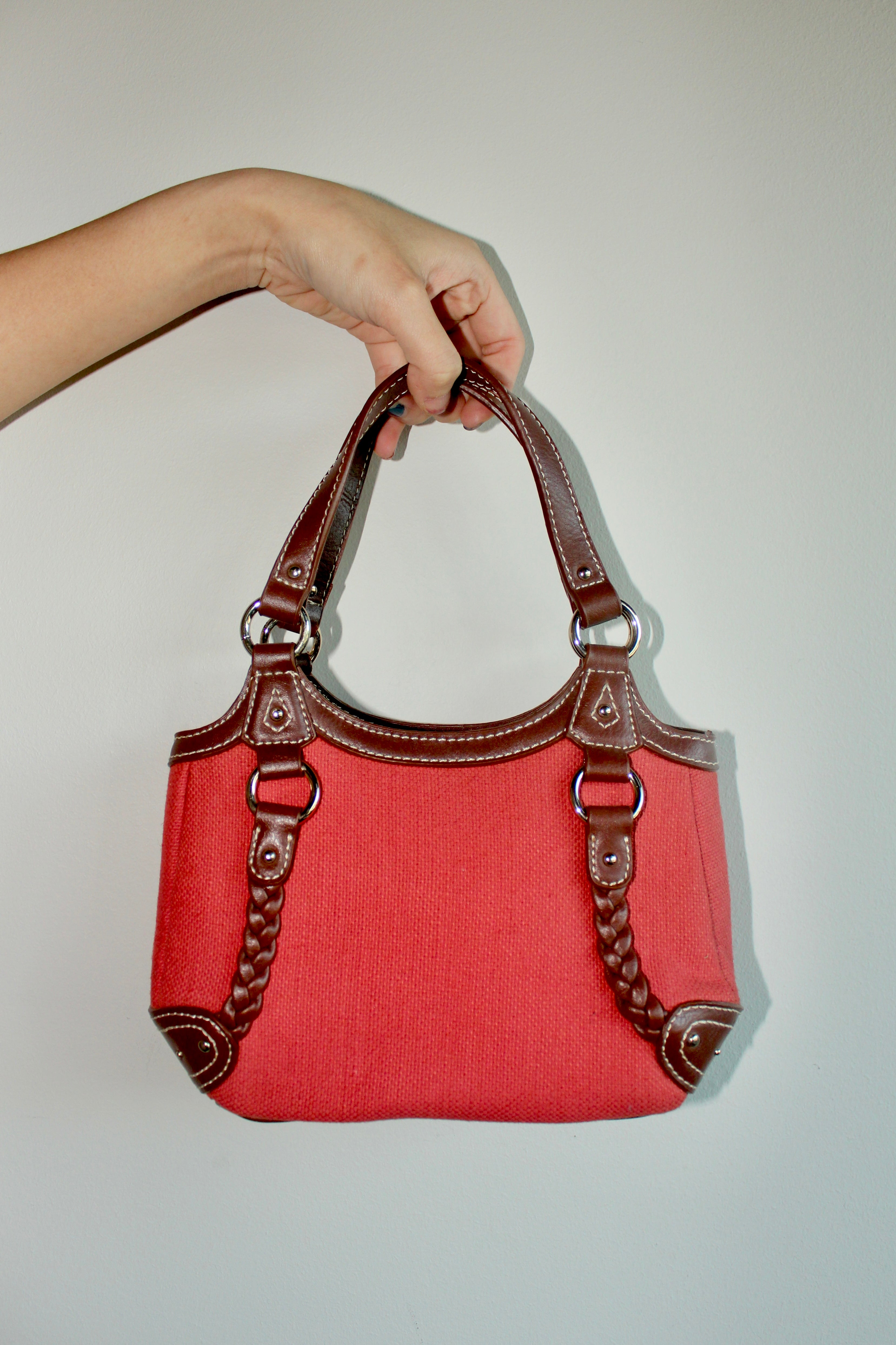 Vintage Retro Tangerine Etienne Aigner Purse
