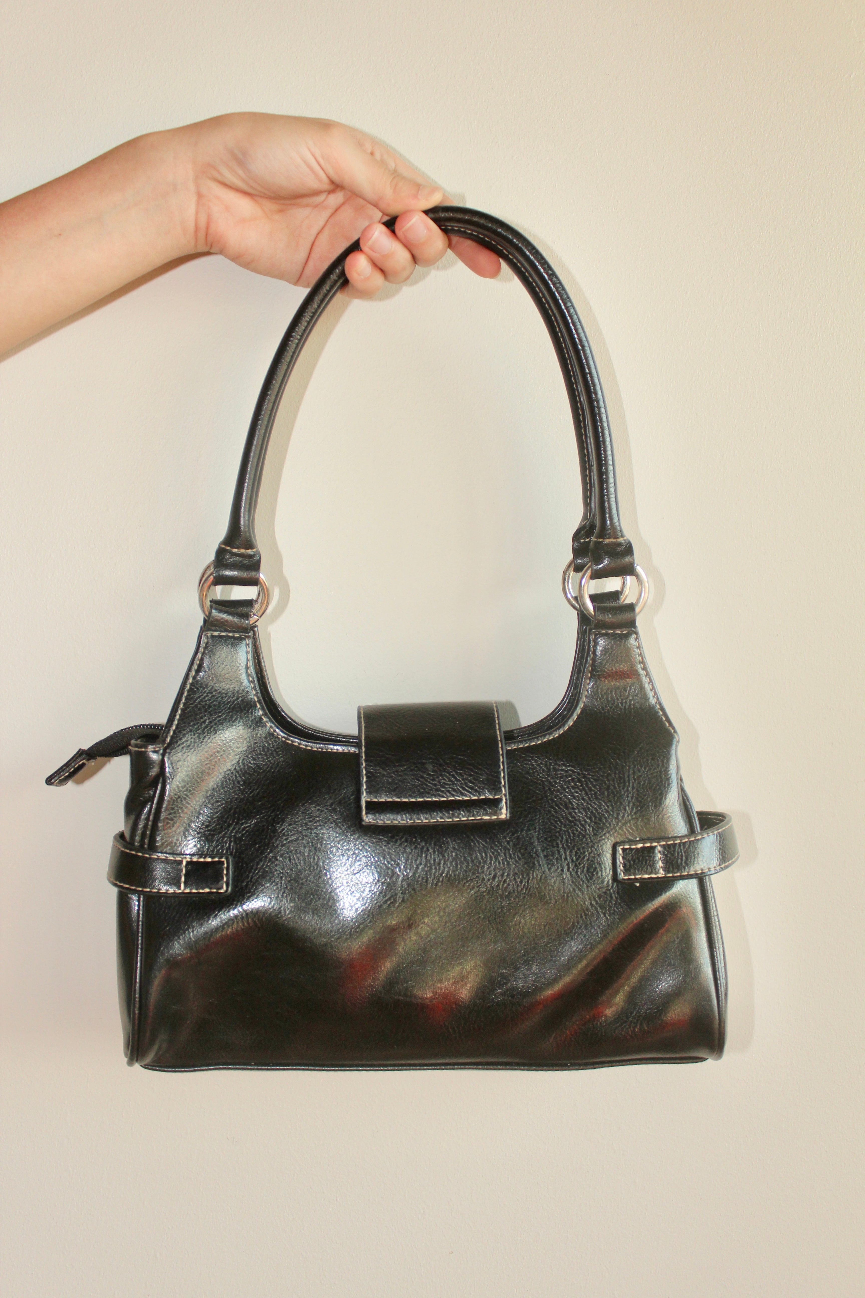 Vintage 90s Oversized Shoulder Purse