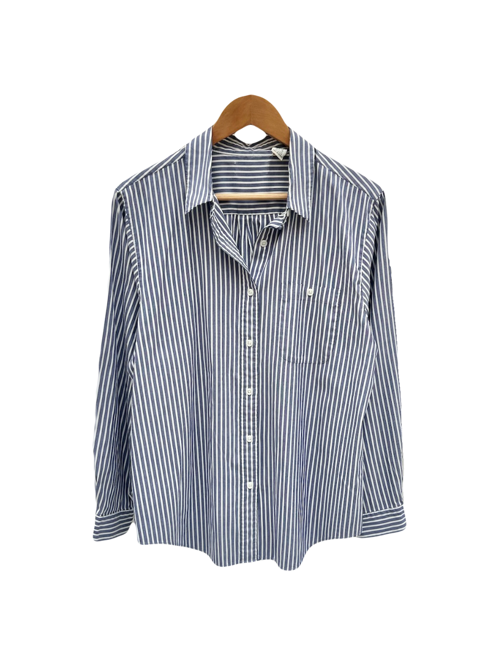 Vintage 90s Classic Striped Retro Button Up (L)