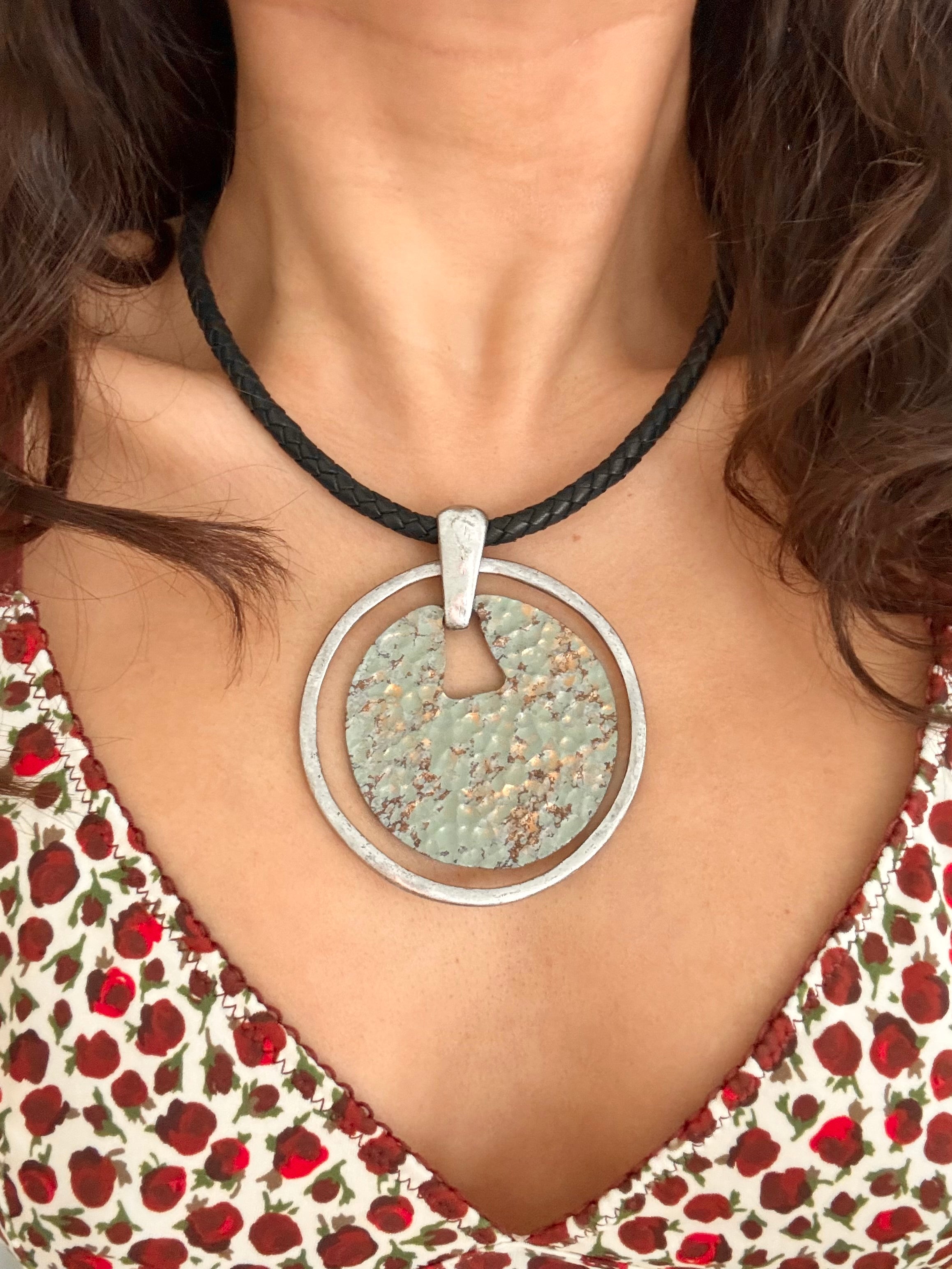 Turquoise Twilight Whispers Choker