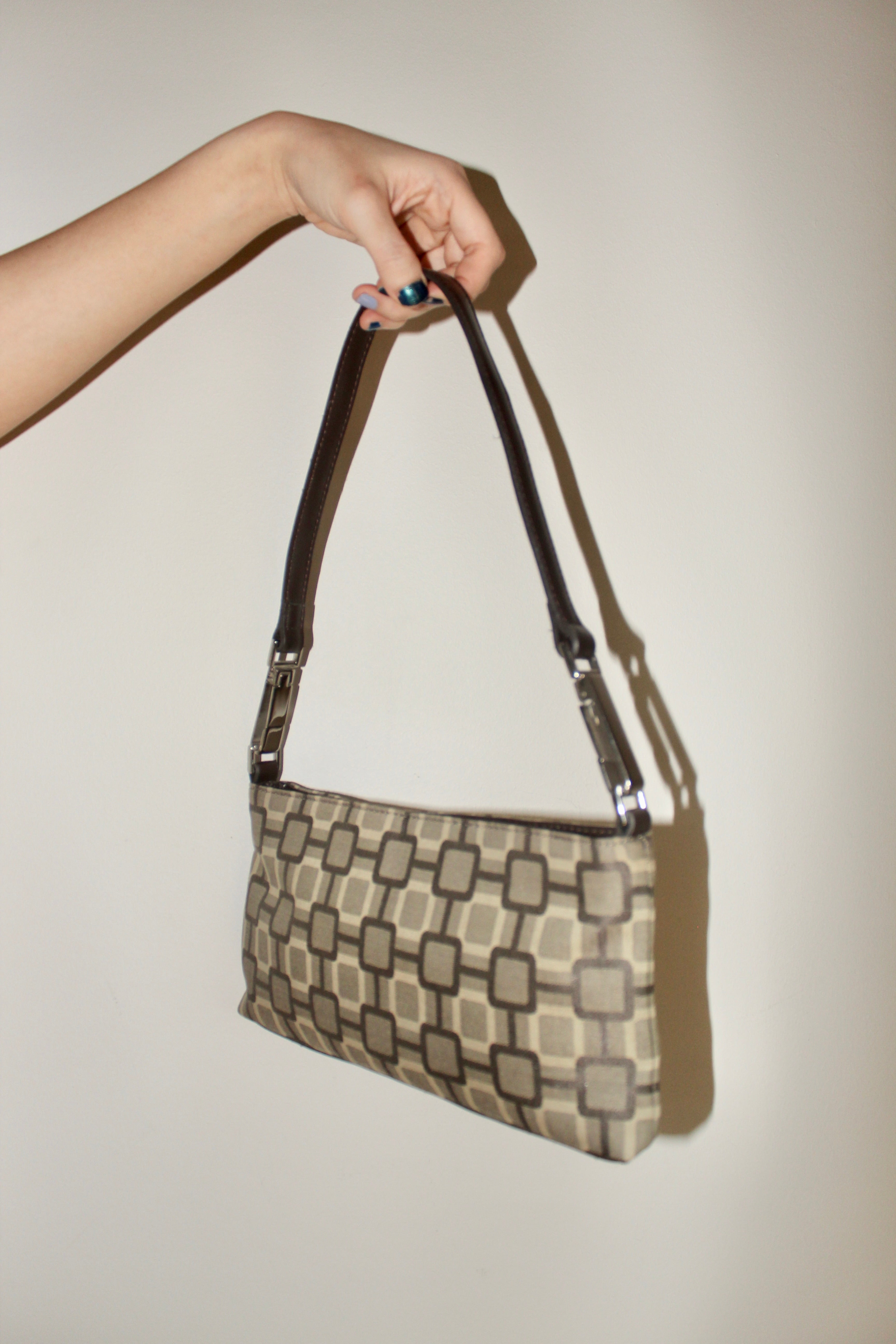 Vintage 90s Retro Geometric Purse