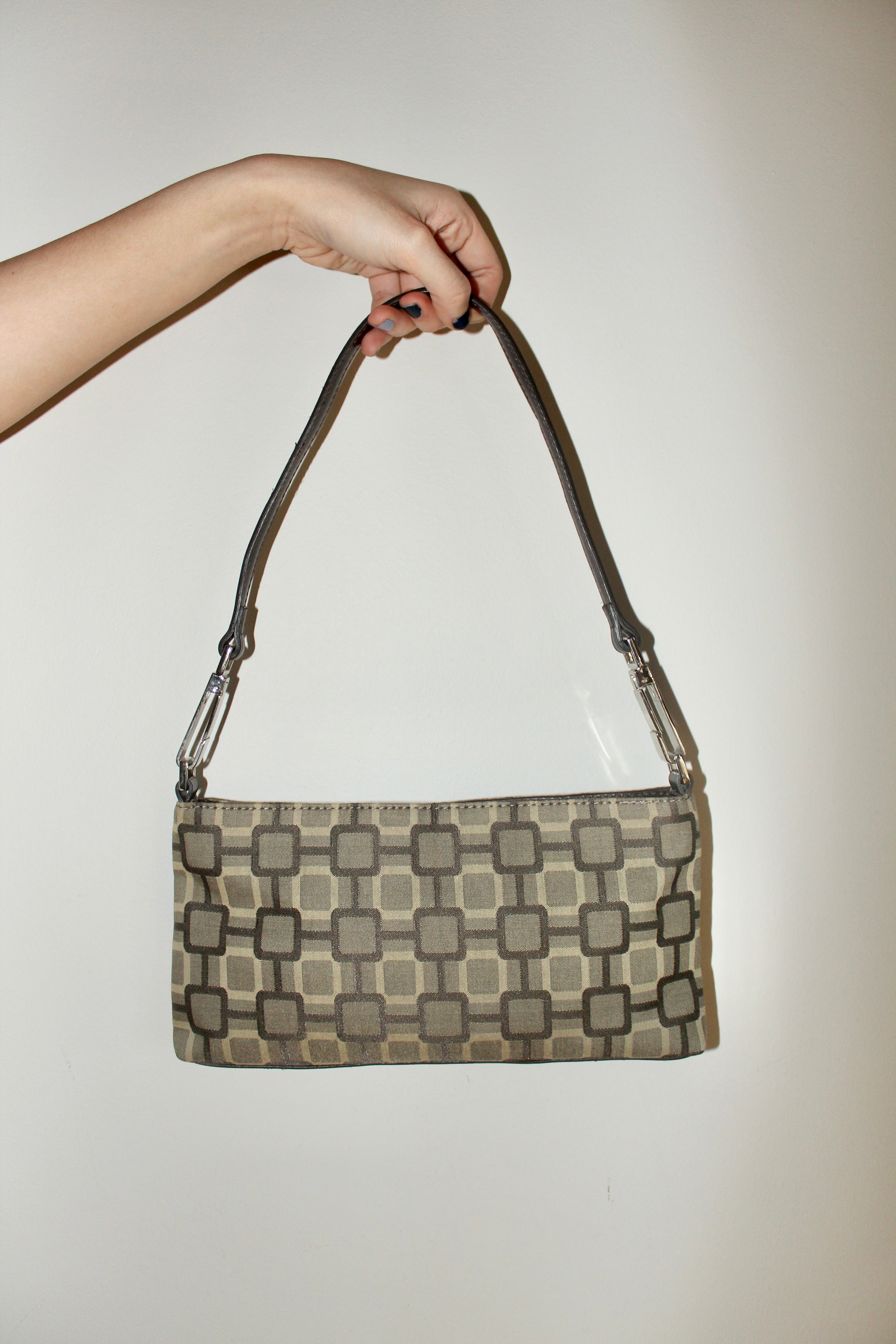 Vintage 90s Retro Geometric Purse