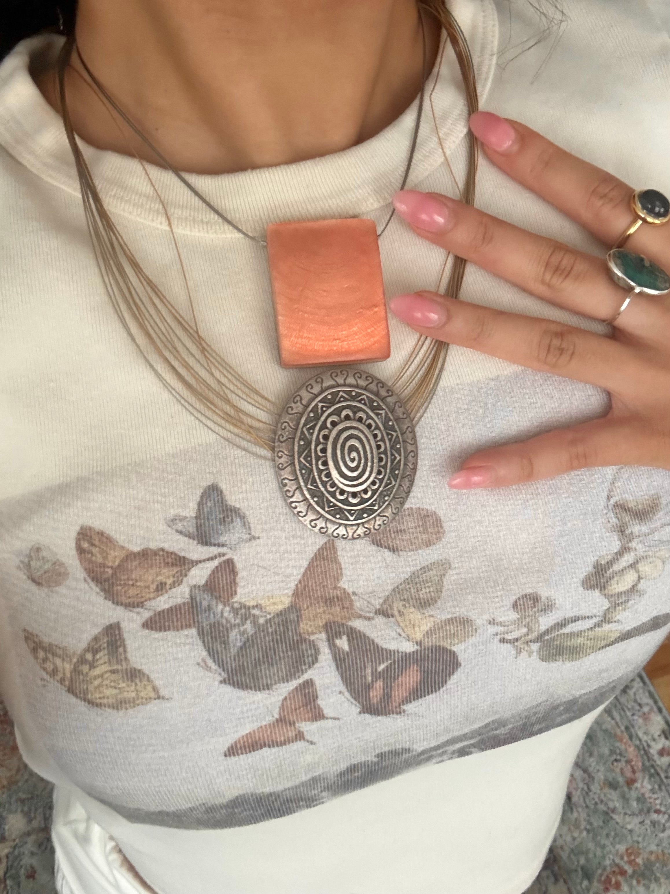 Vintage Sundust Woven Layered Necklace