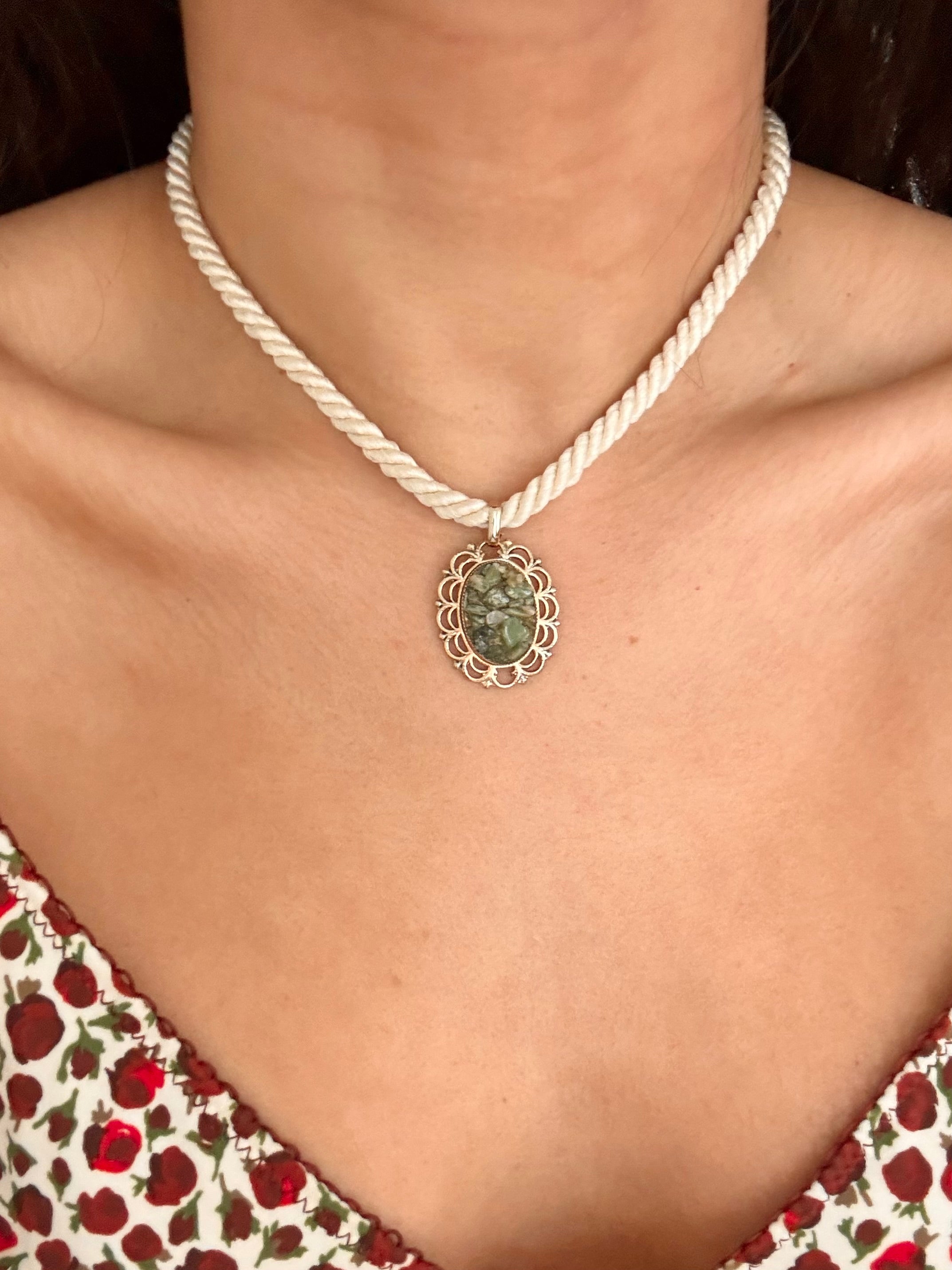 Lilycroft Floral Rope Necklace