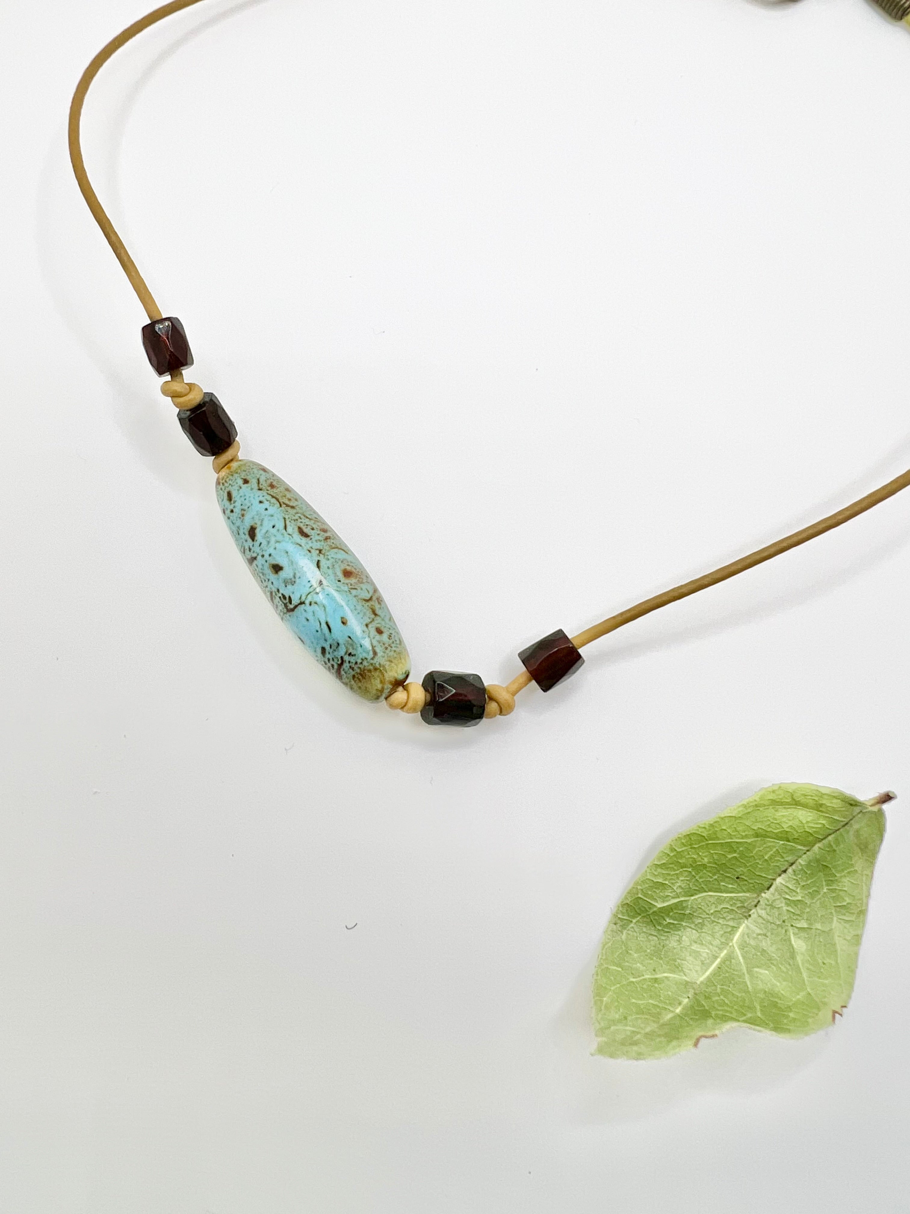 Turquoise Beaded Choker