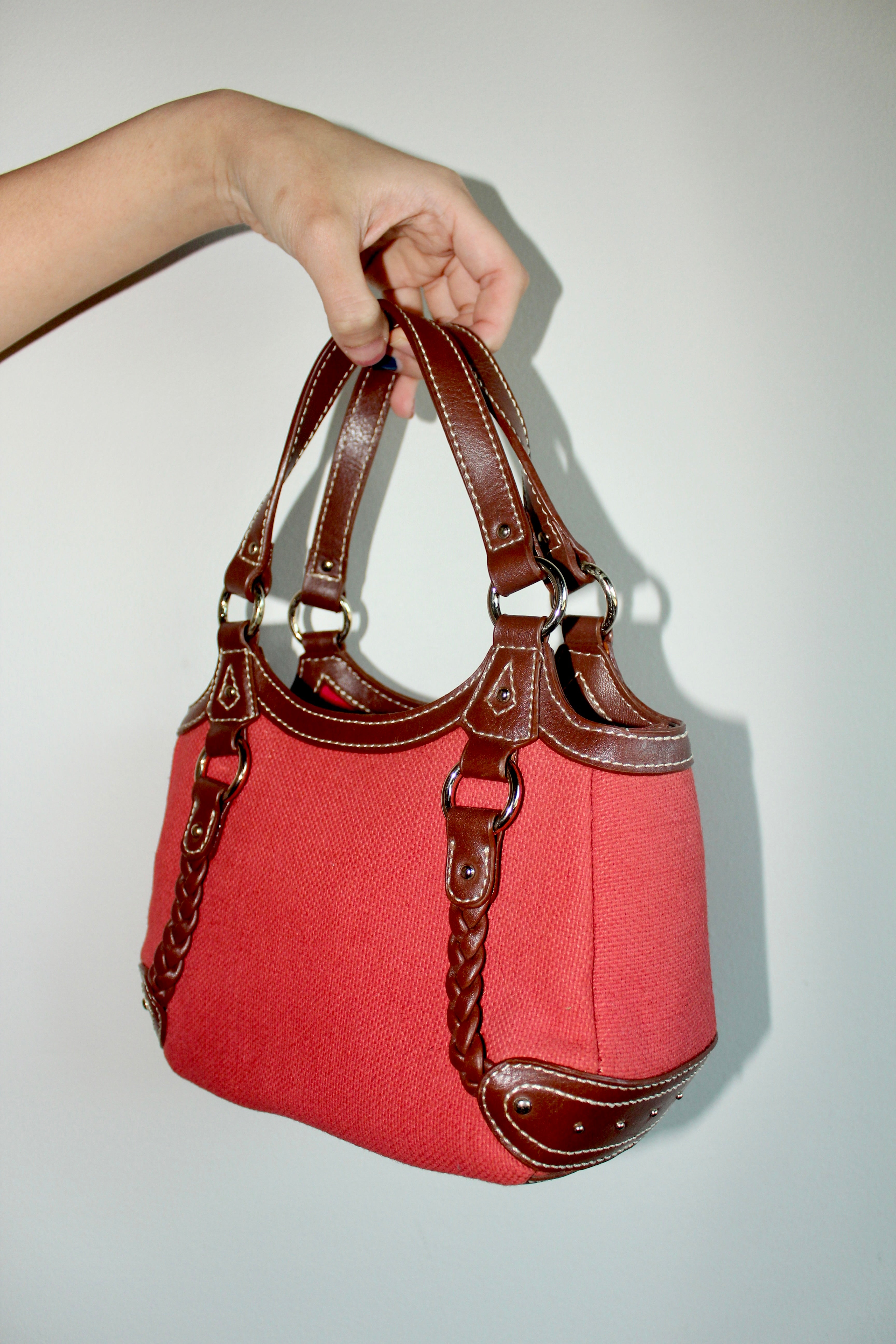 Vintage Retro Tangerine Etienne Aigner Purse