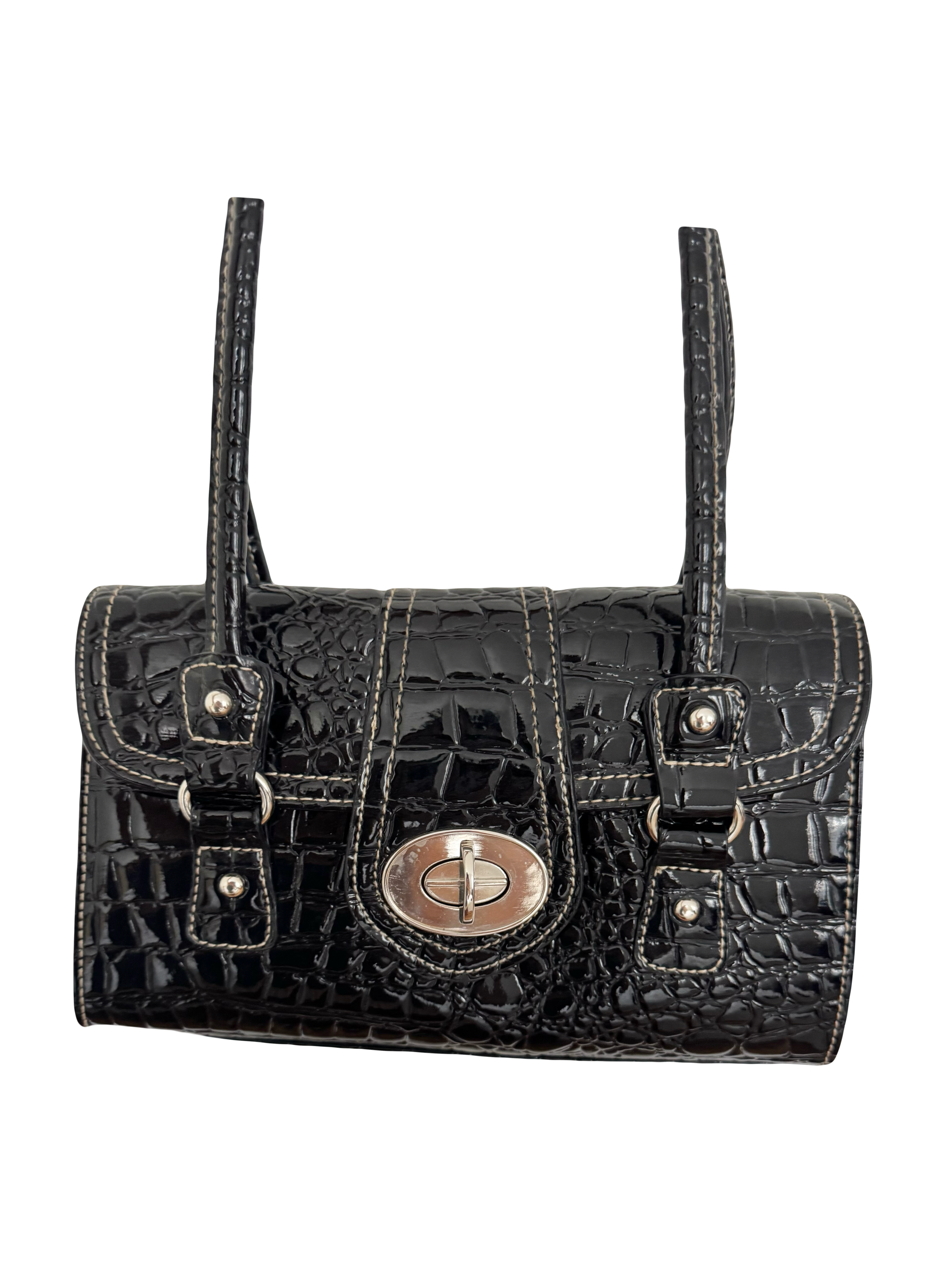Vintage 90s Textured Structured Purse