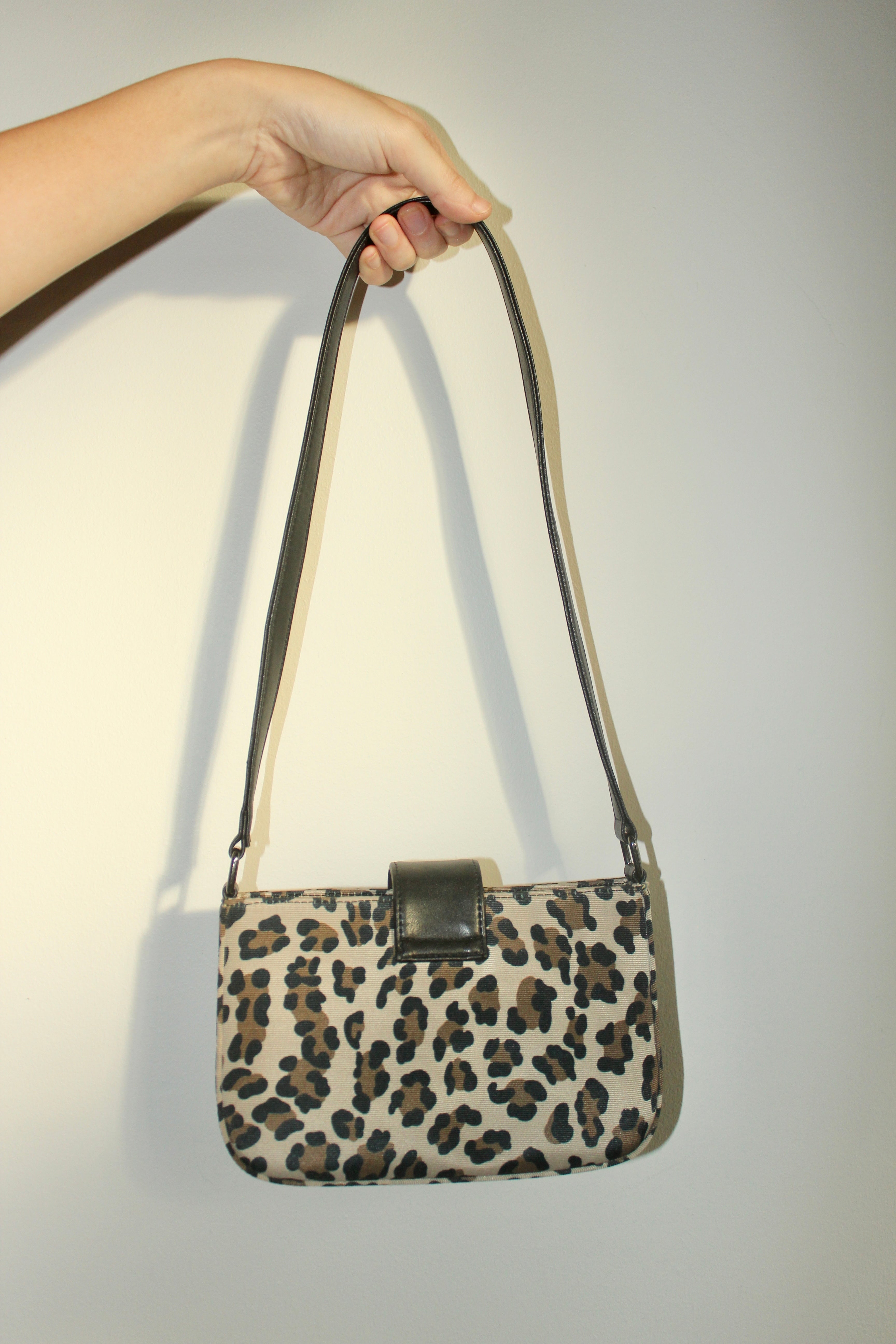 Vintage 90s Cheetah Shoulder Purse