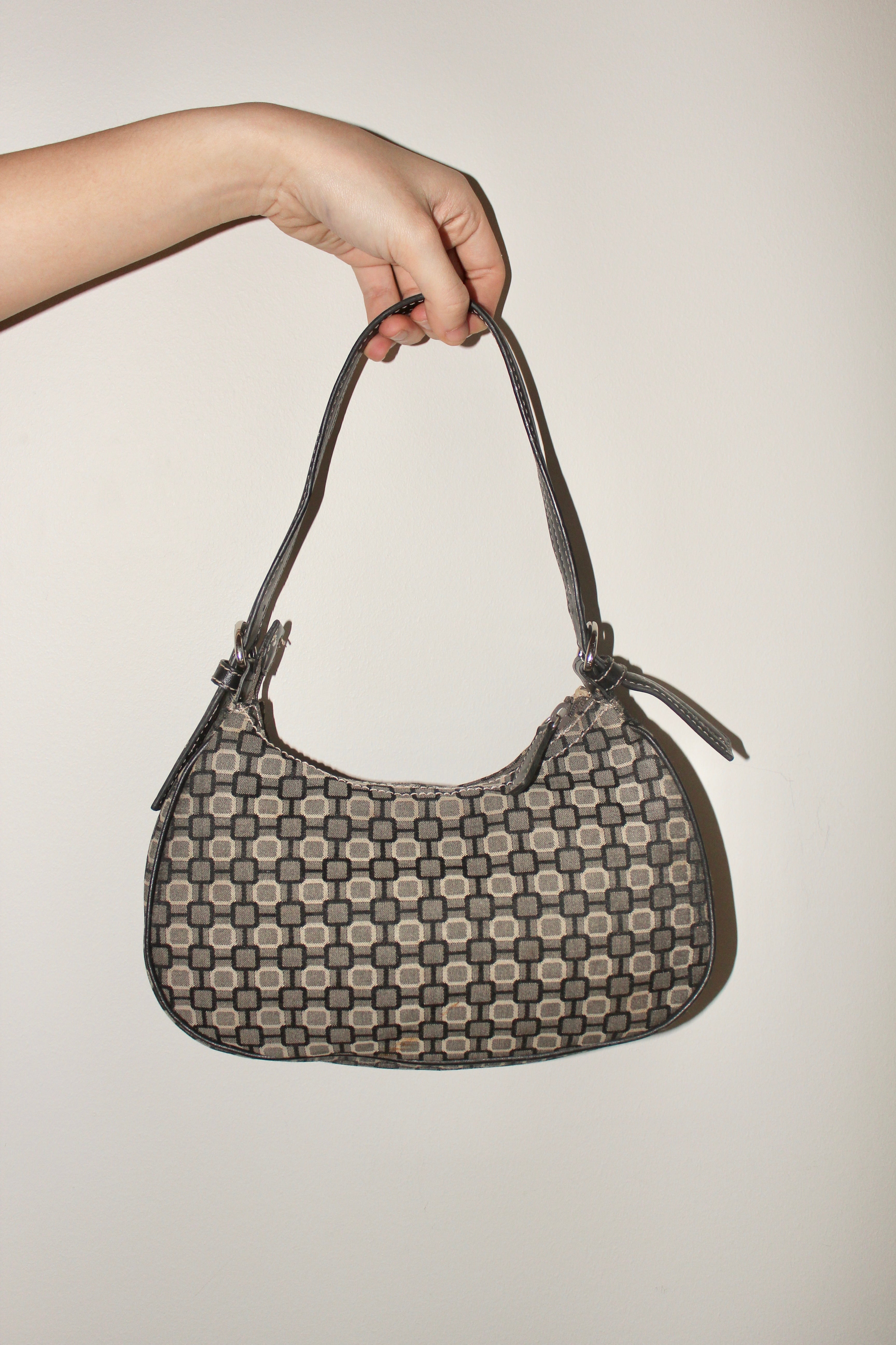Vintage 90s Geometric Patterned Purse