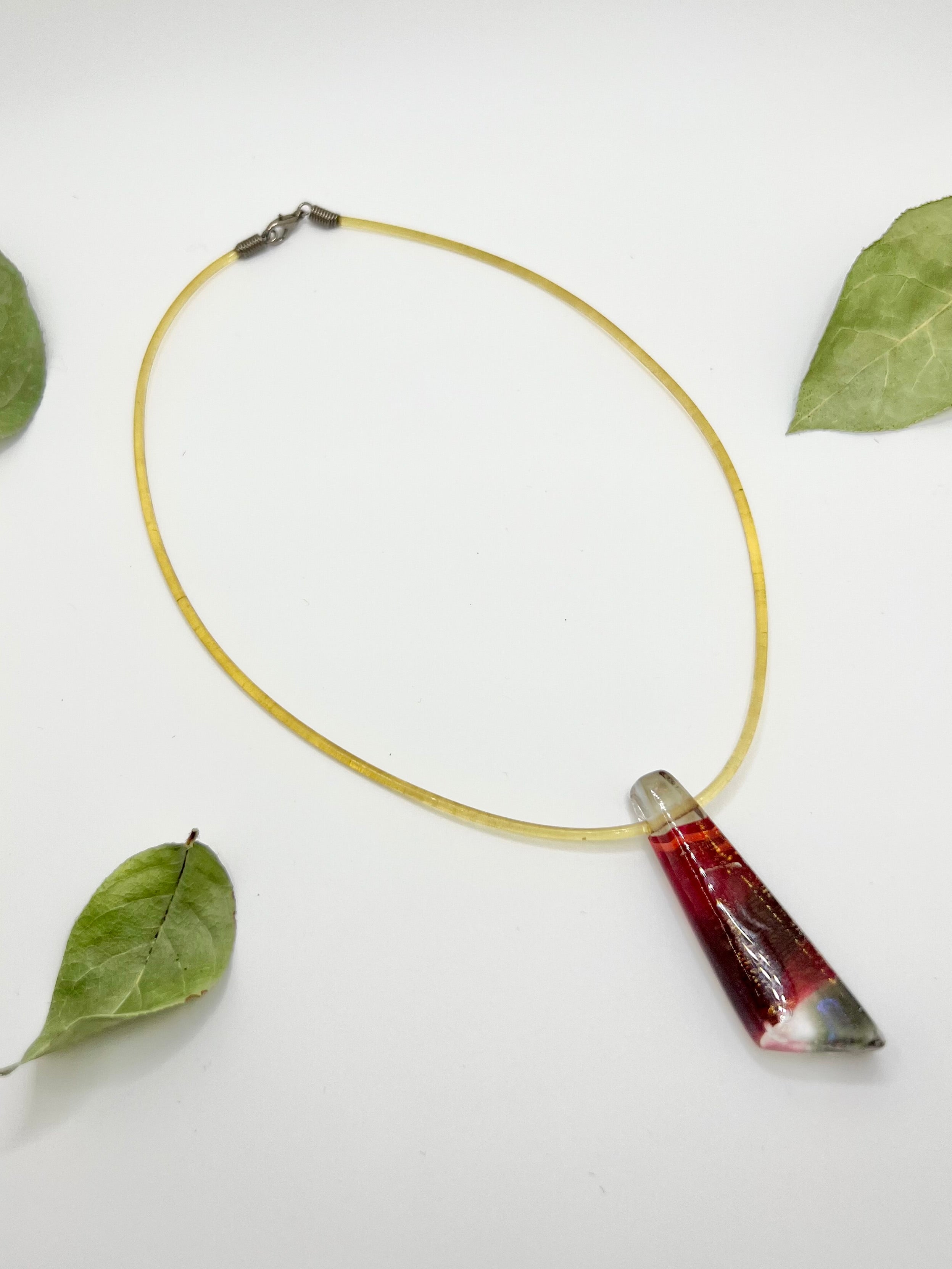 Abstract Pendant Choker
