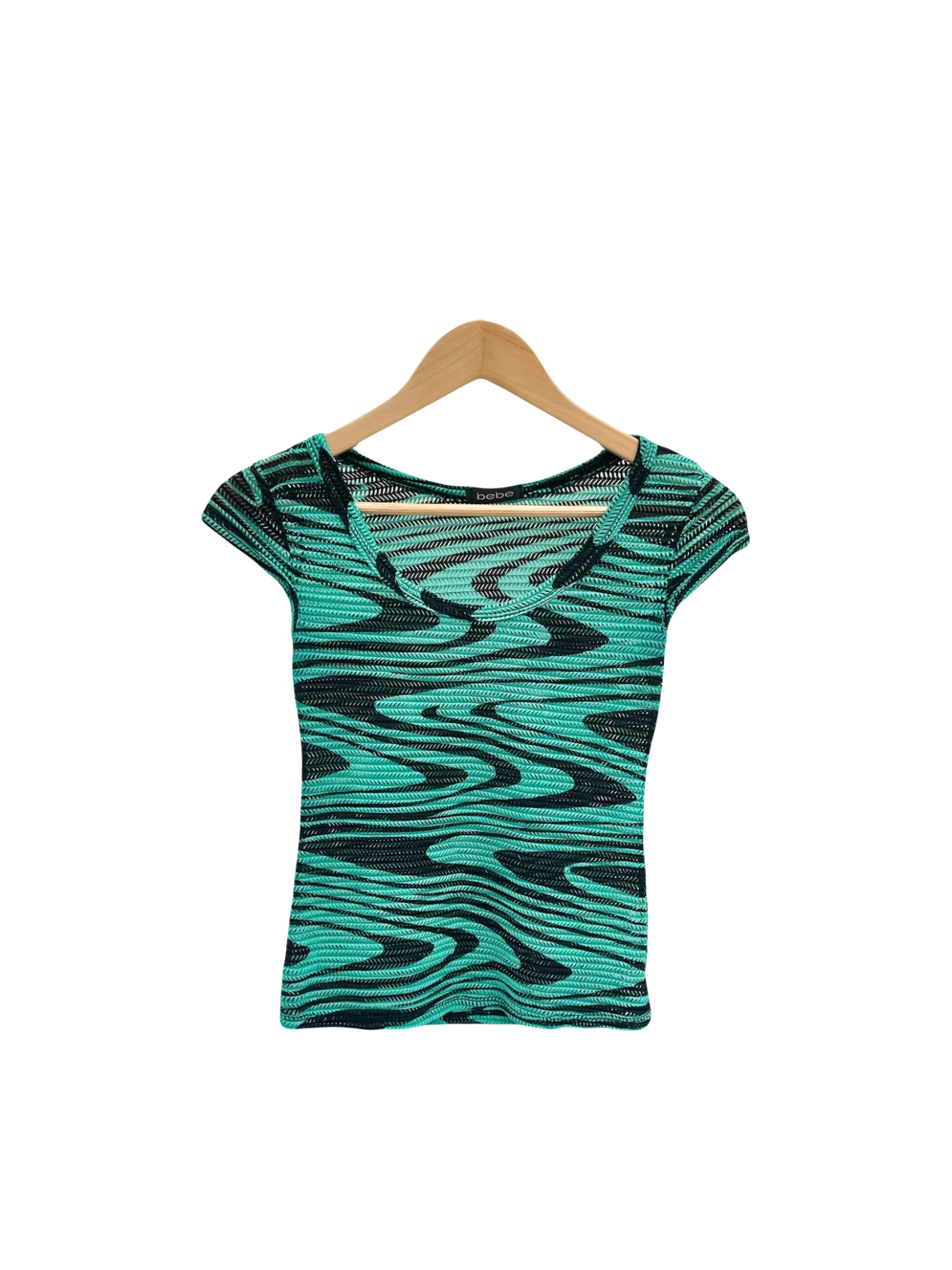 Vintage 90s BEBE Fitted Tee (XS/S)