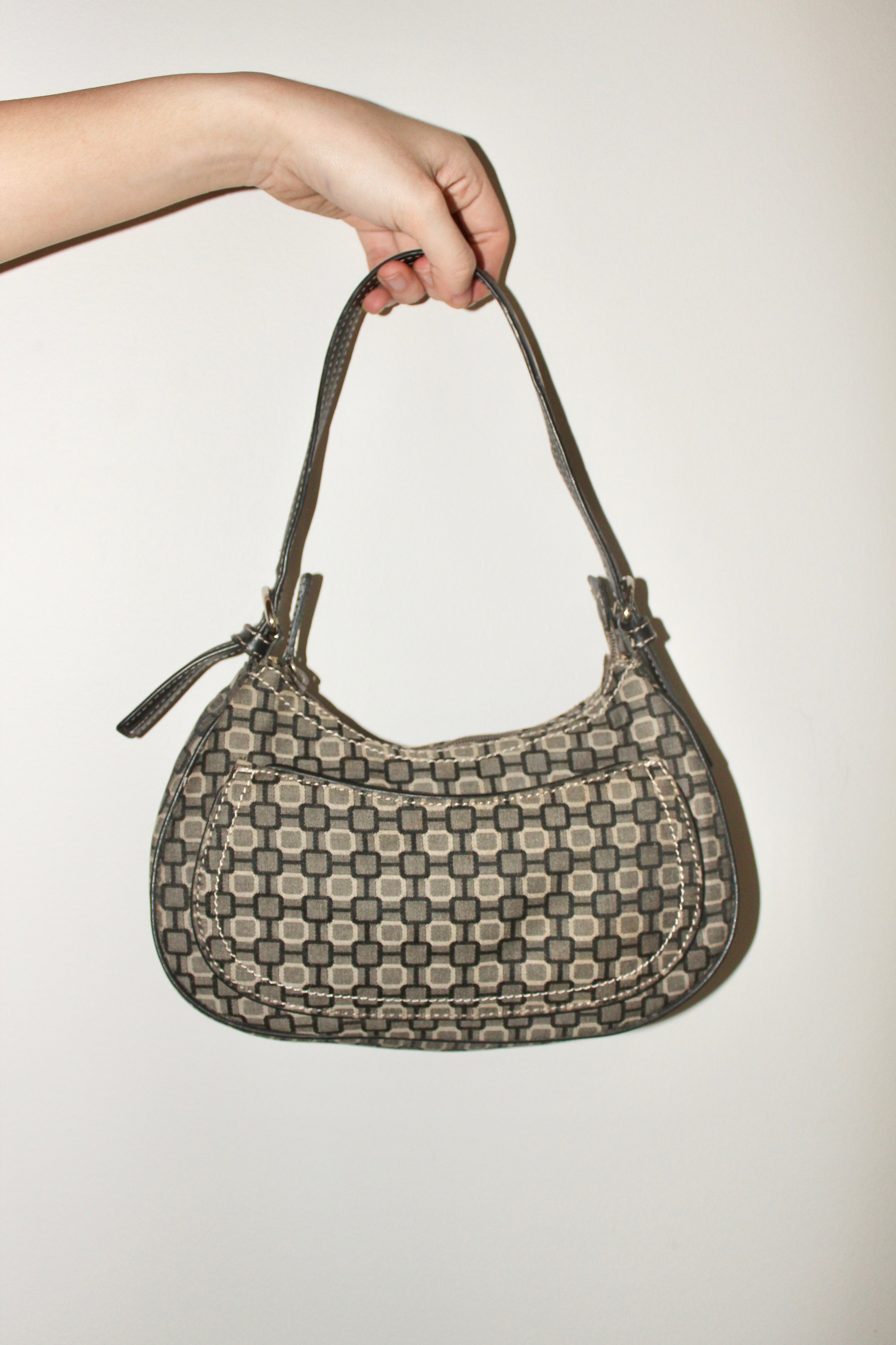 Vintage 90s Geometric Patterned Purse