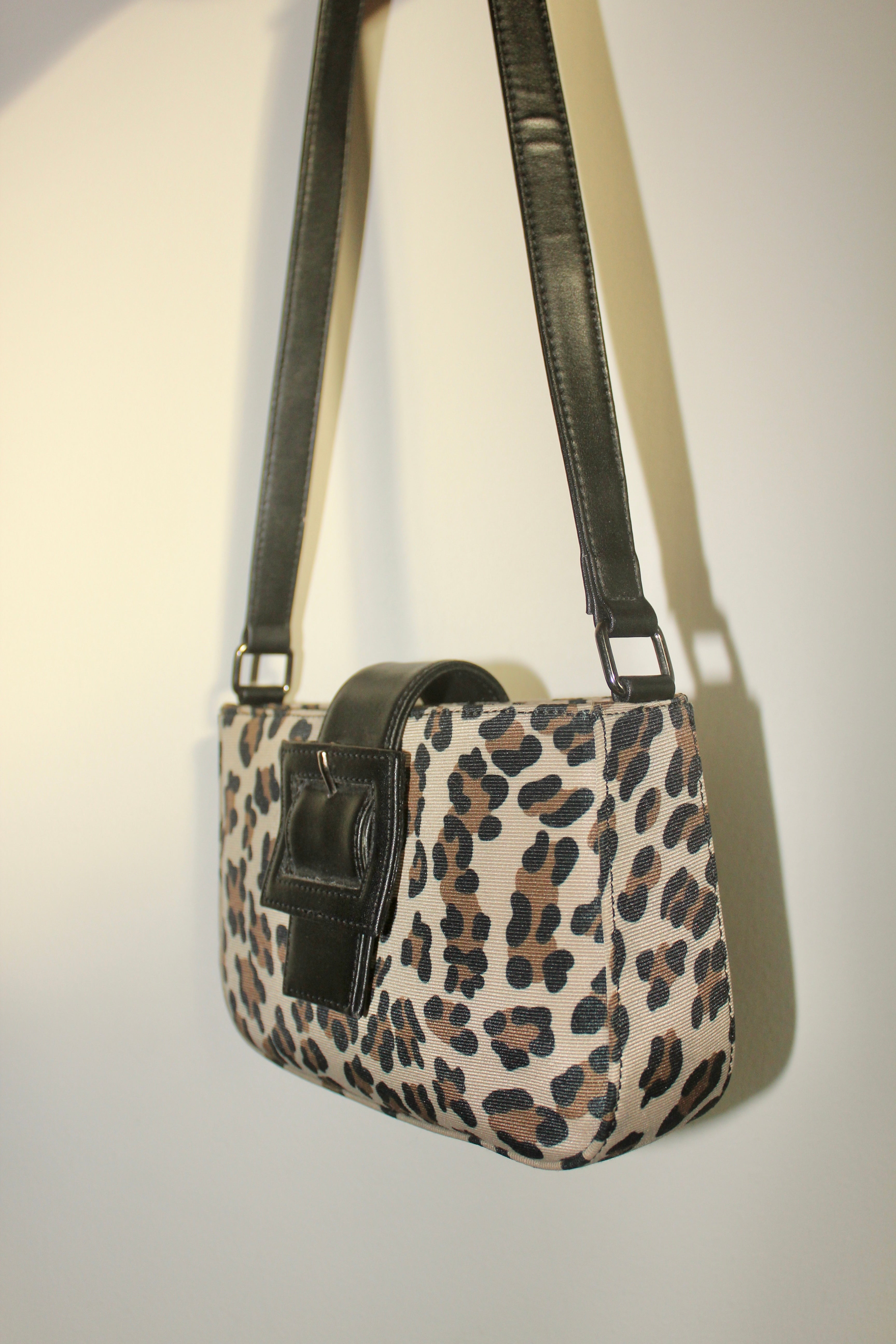 Vintage 90s Cheetah Shoulder Purse