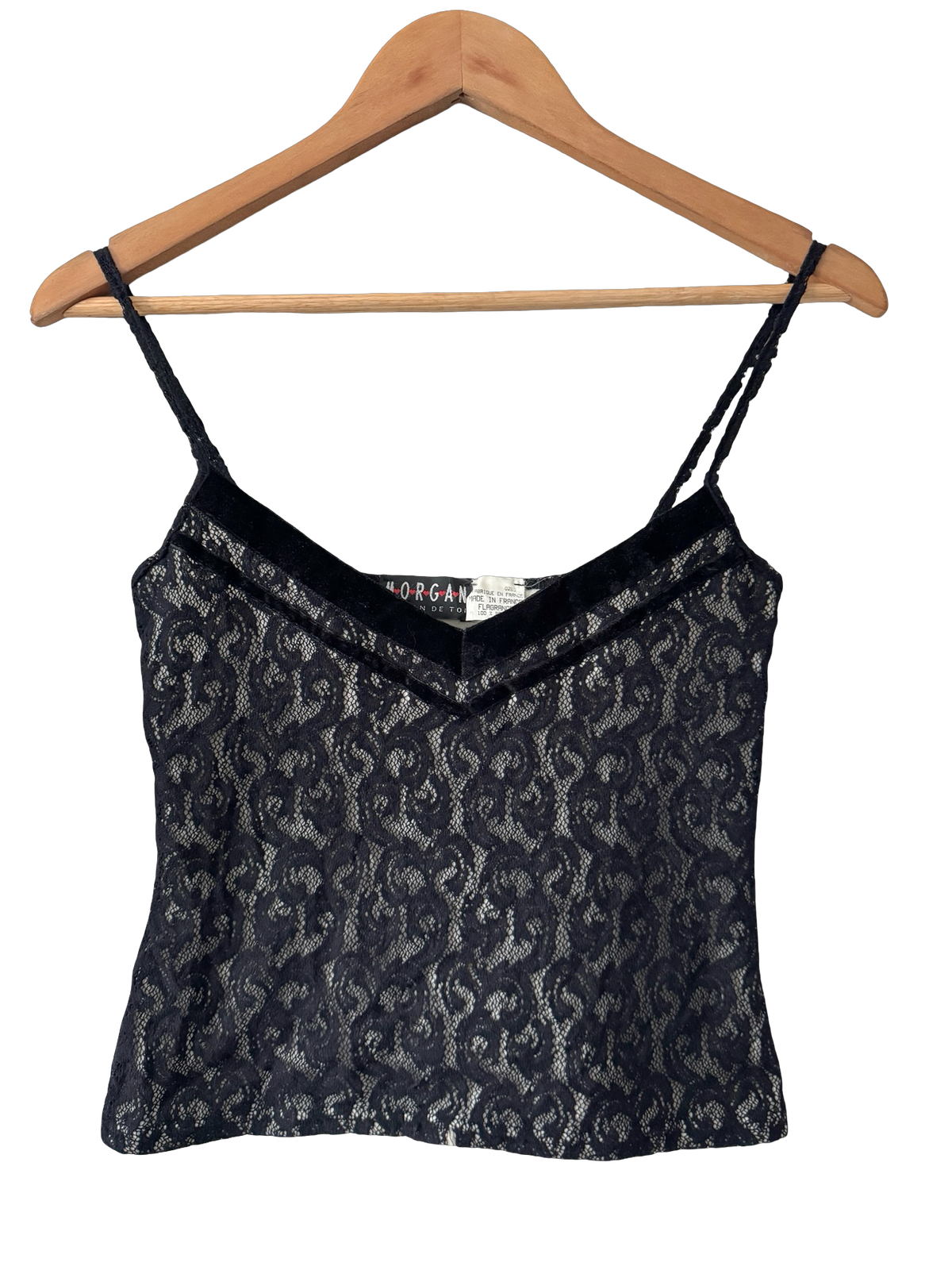Vintage 90s Morgan De Toi Boudoir Lace Cami (XS/S) | ThreeDays-AWeek