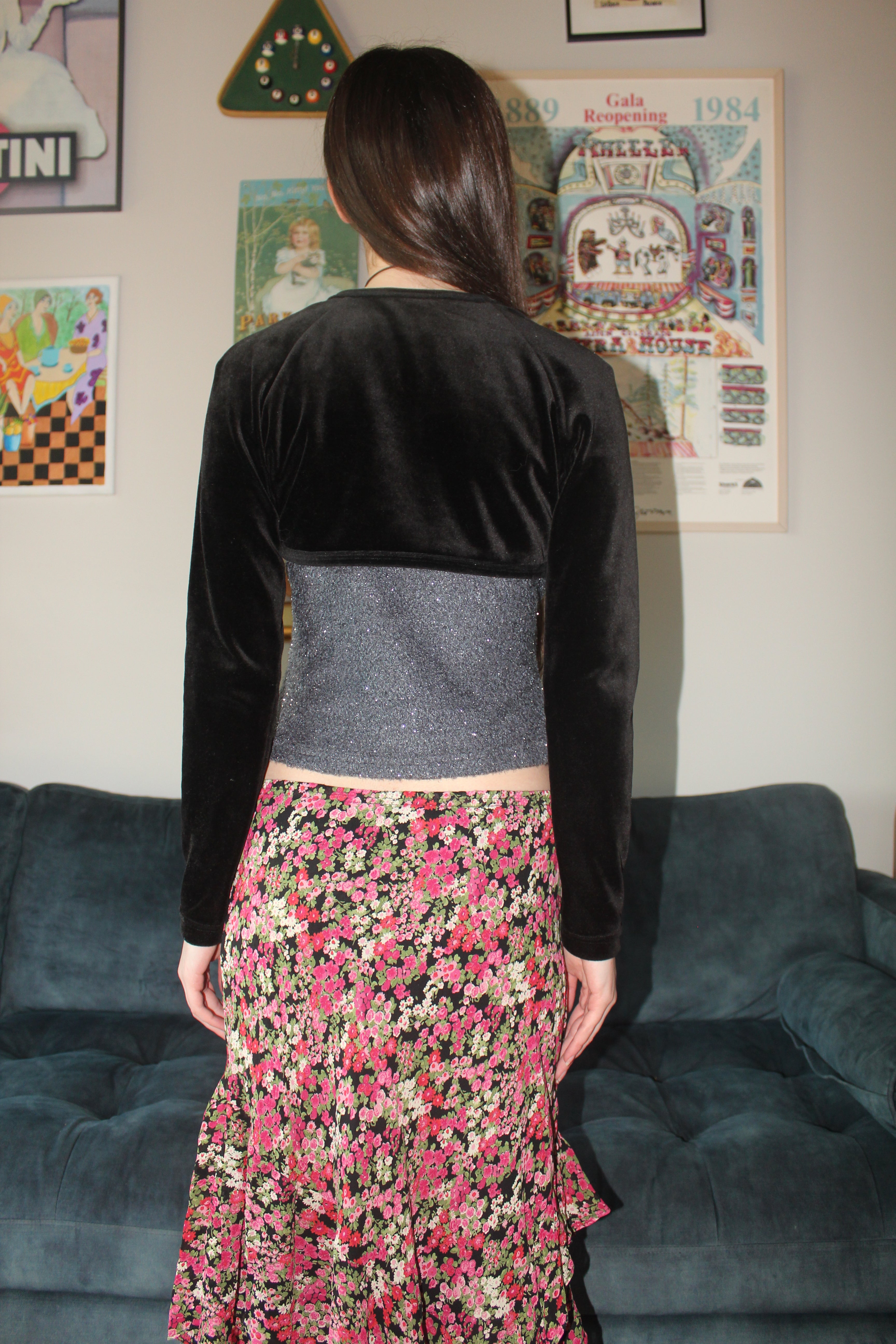 Vintage 90s Cropped Bolero Knit (XS/S)