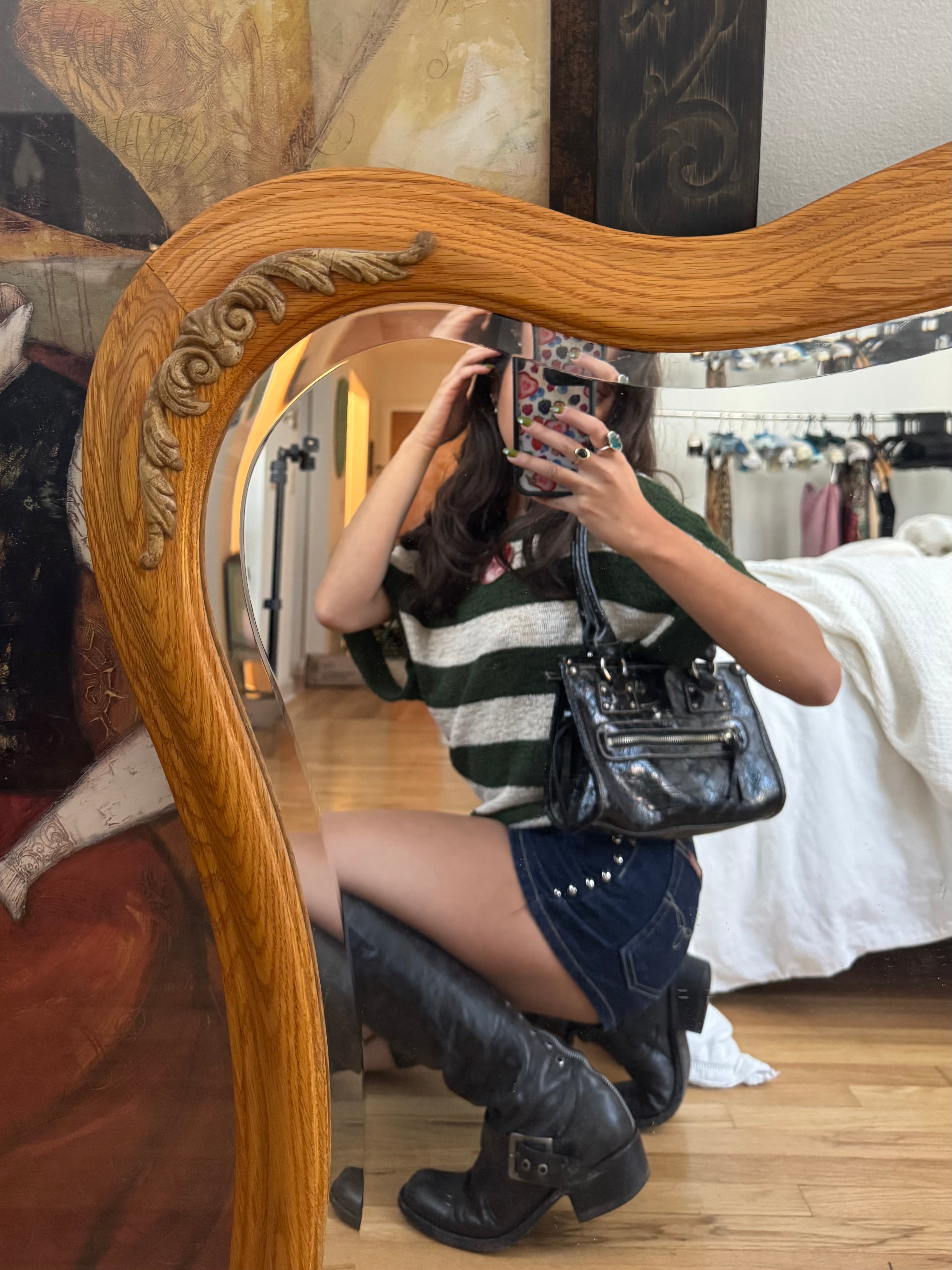 Vintage 90s Classic Shoulder Purse