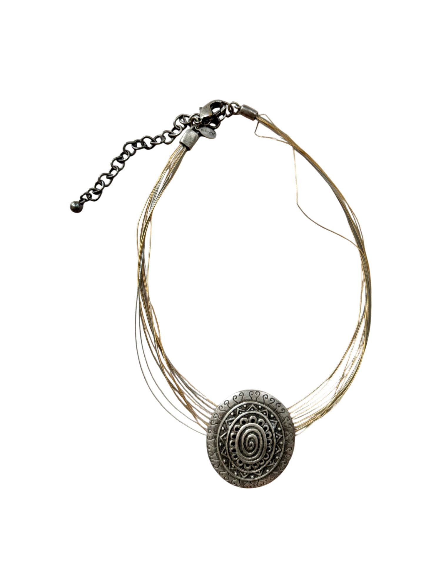 Vintage Sundust Woven Layered Necklace