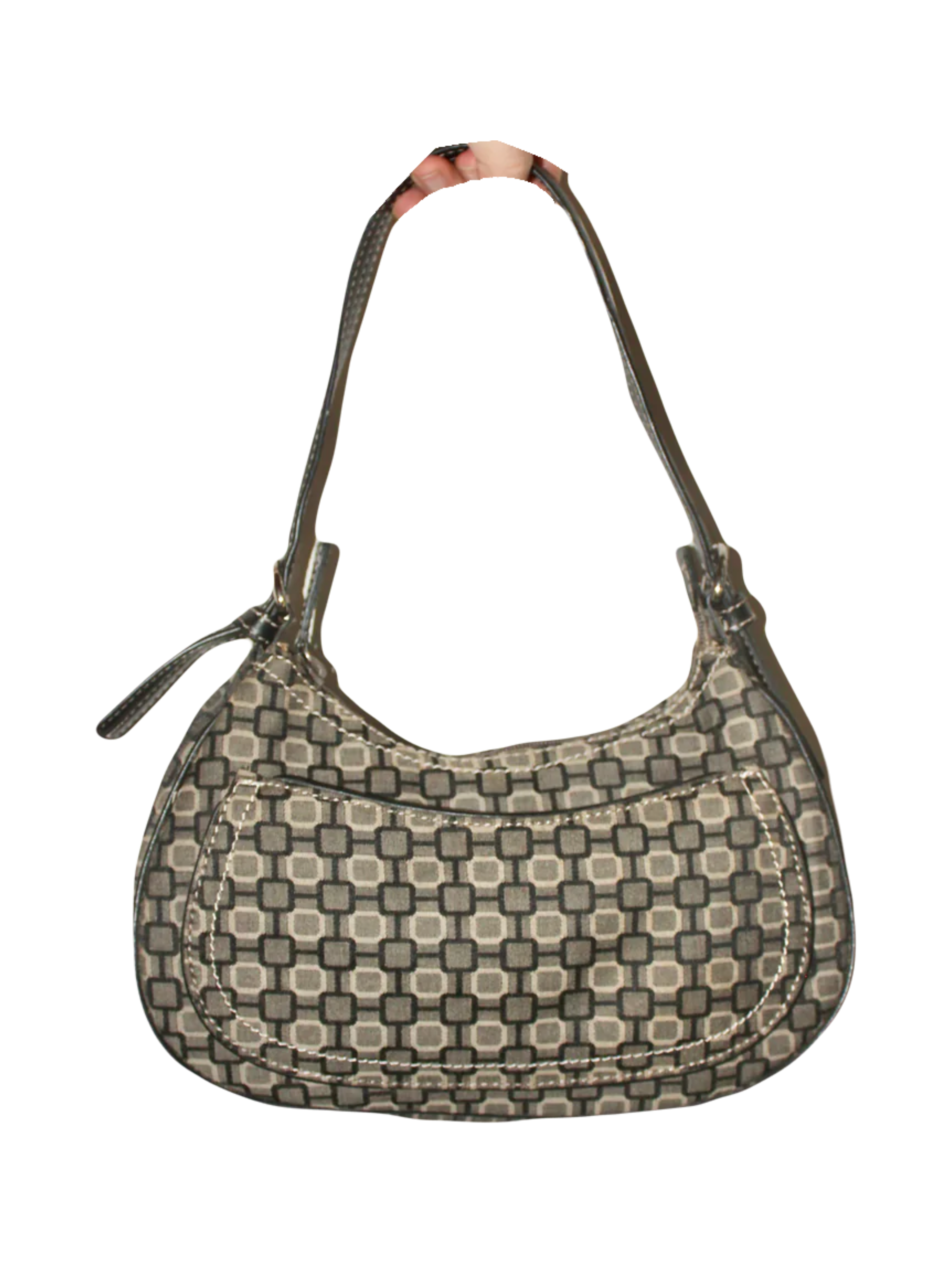 Vintage 90s Geometric Patterned Purse
