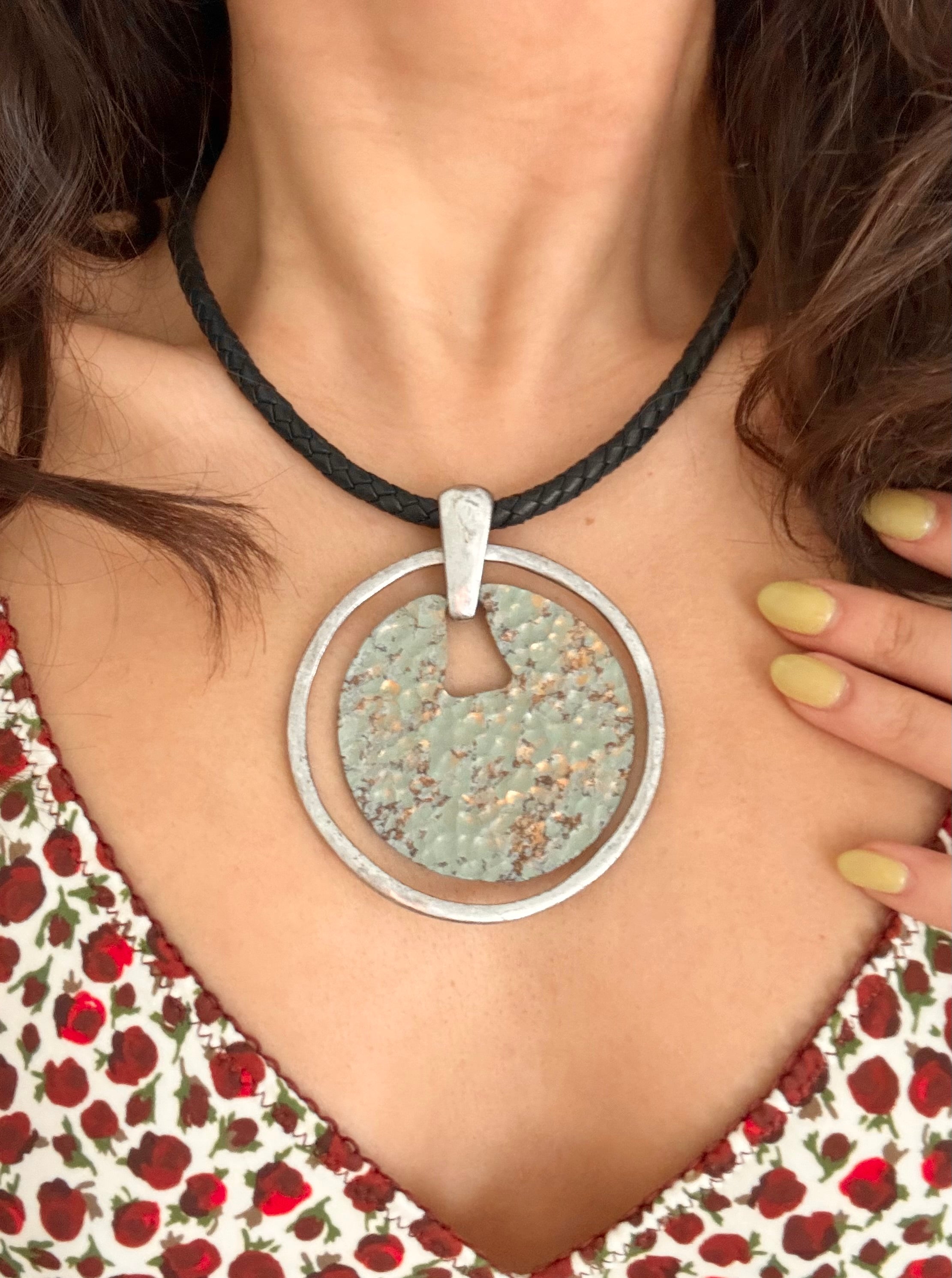 Turquoise Twilight Whispers Choker