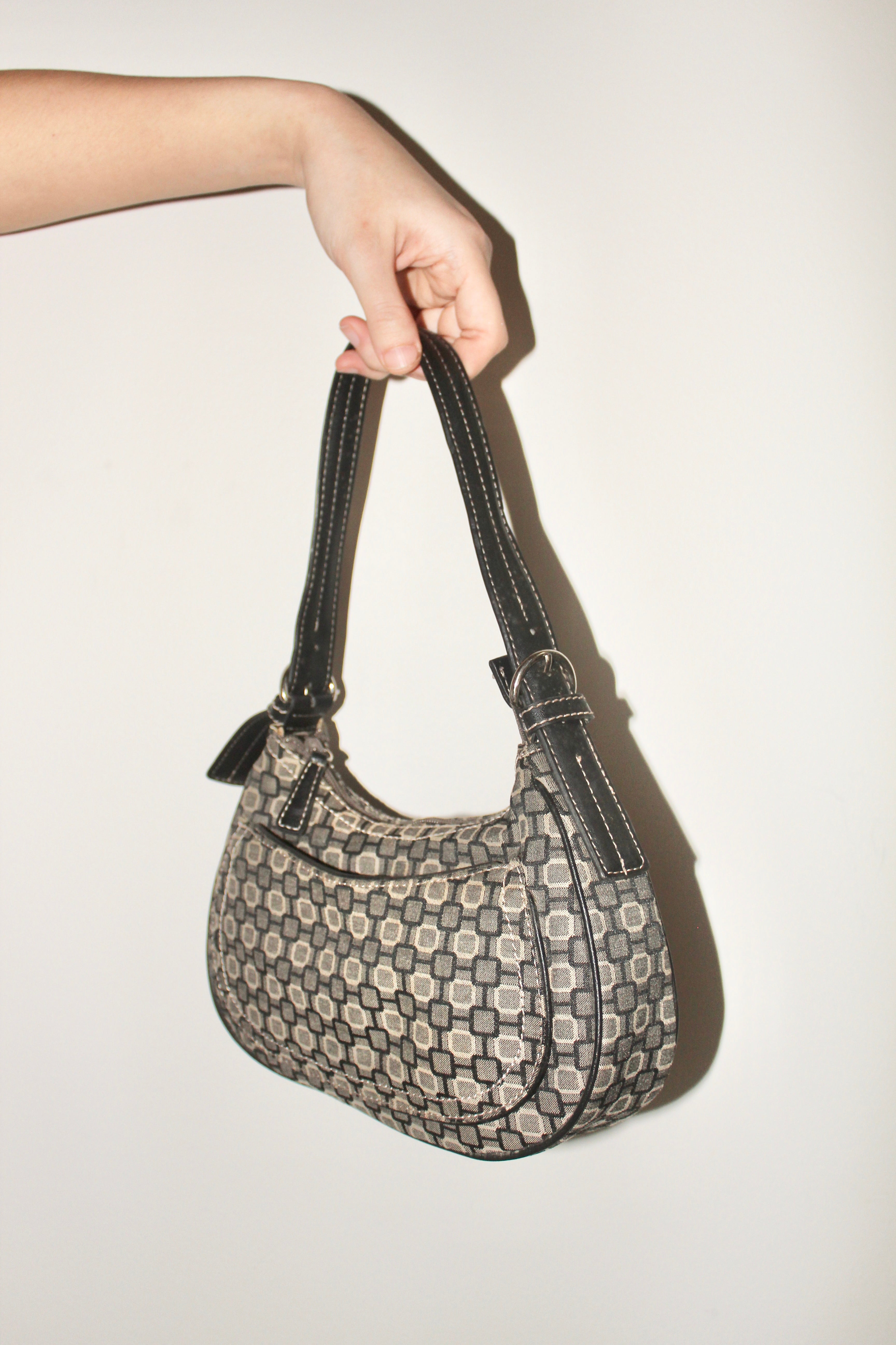 Vintage 90s Geometric Patterned Purse