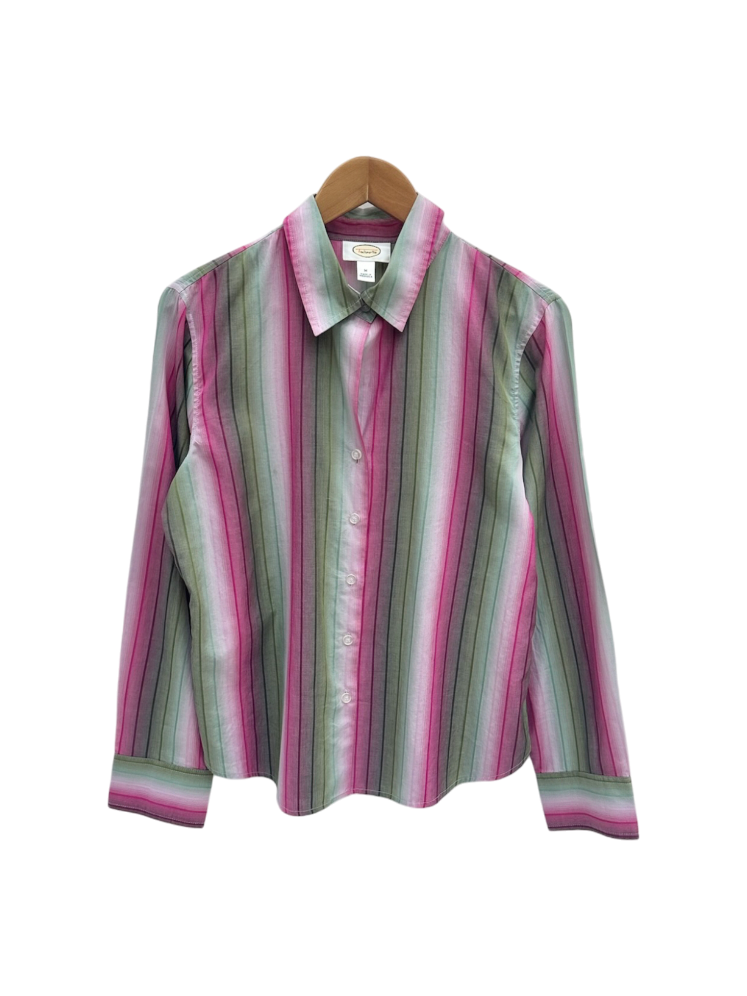 Vintage 90s Retro Raspberry Lime Button Up (M)