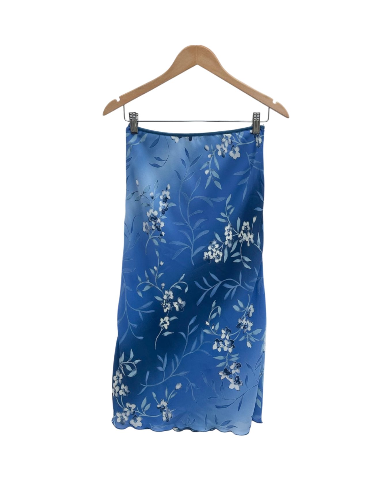 Vintage 90s Retro Floral Midi Skirt (S)