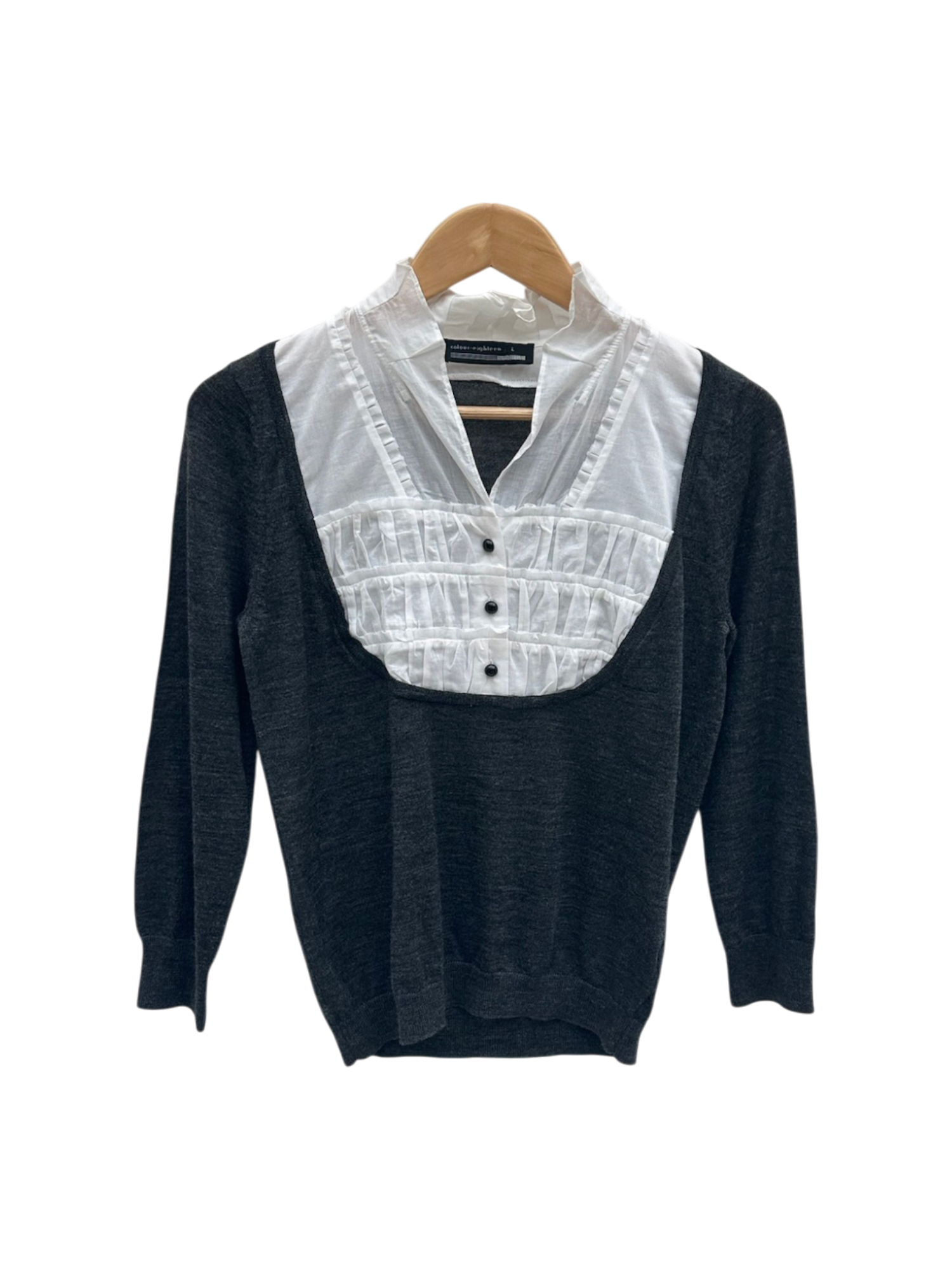 Vintage Retro Layered Knit (M)