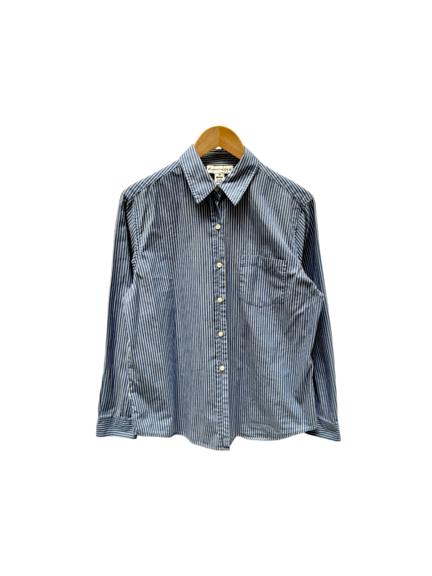 Vintage 90s Classic Perfect Striped Button Up (M)