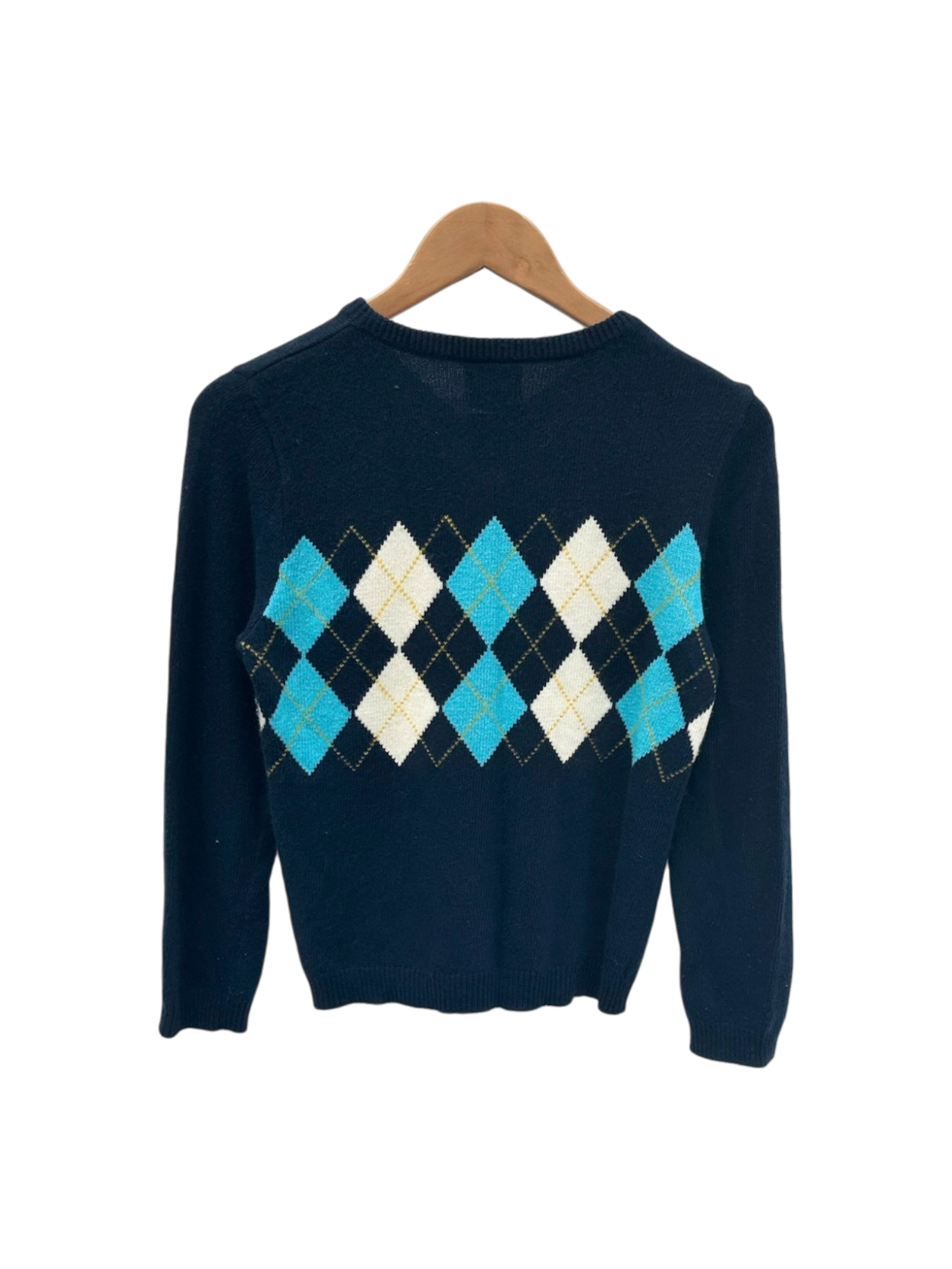Vintage 90s Ralph Lauren Argyle Knit (S)