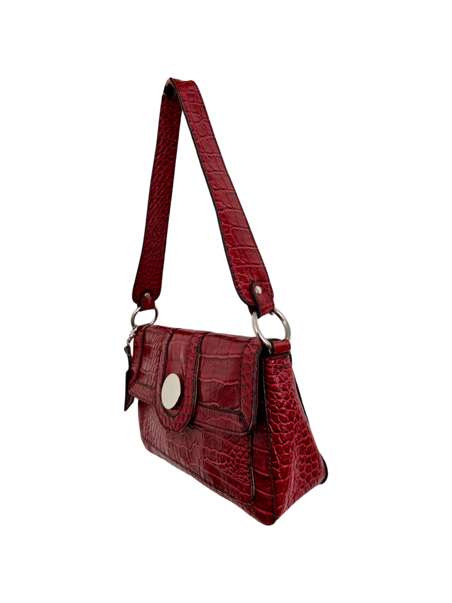 Vintage 90s Cherry Messenger Purse
