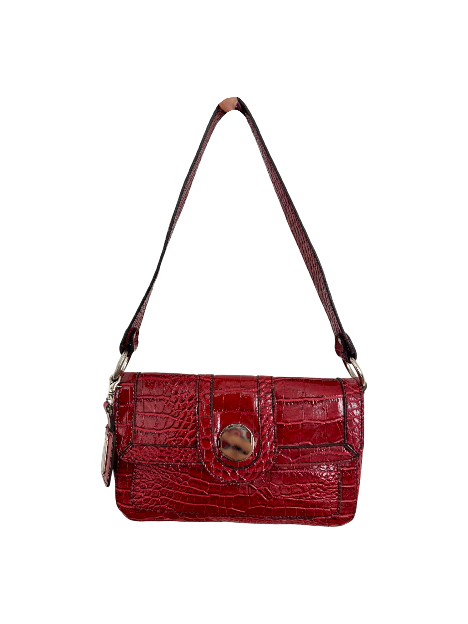 Vintage 90s Cherry Messenger Purse
