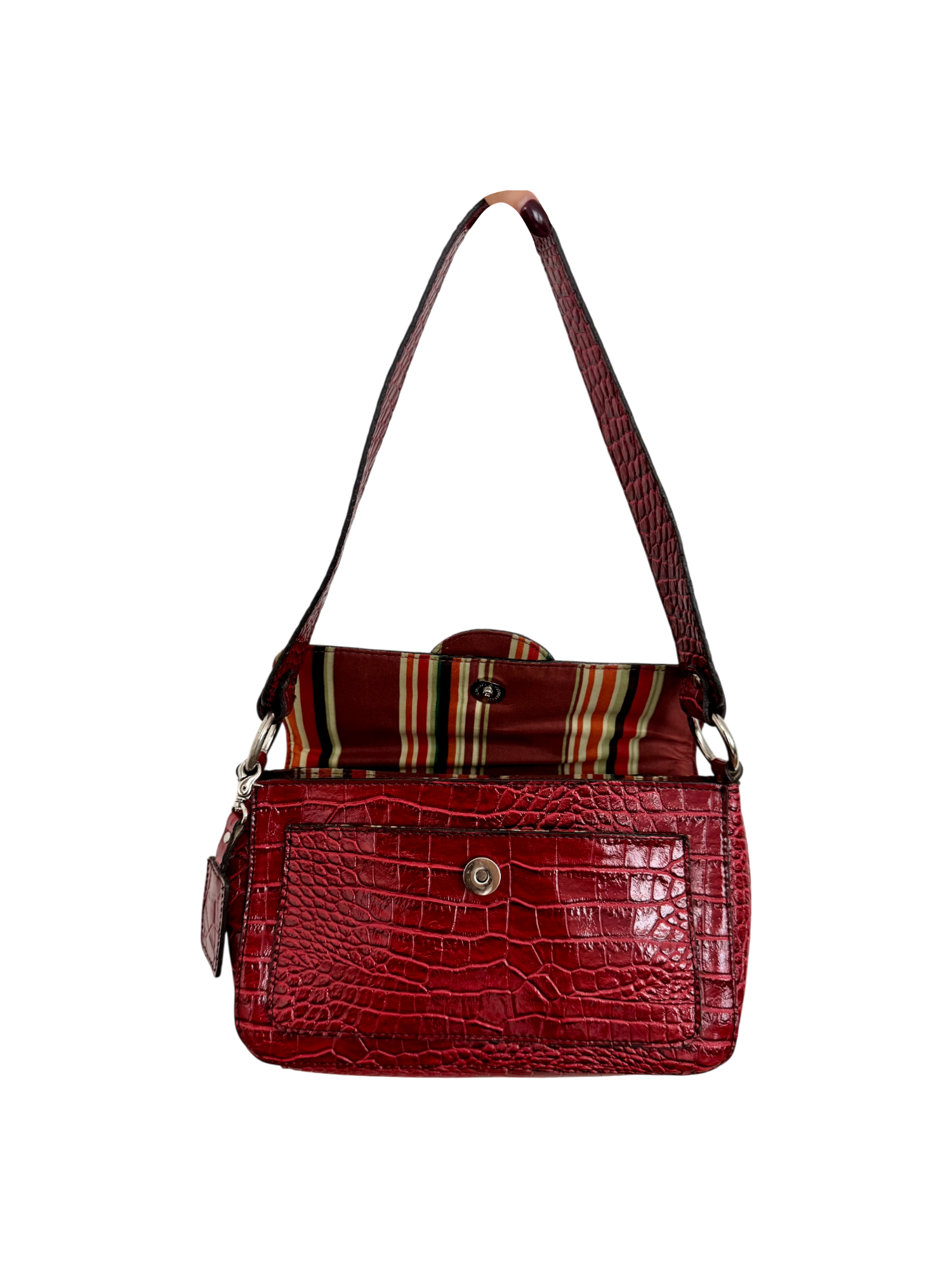 Vintage 90s Cherry Messenger Purse