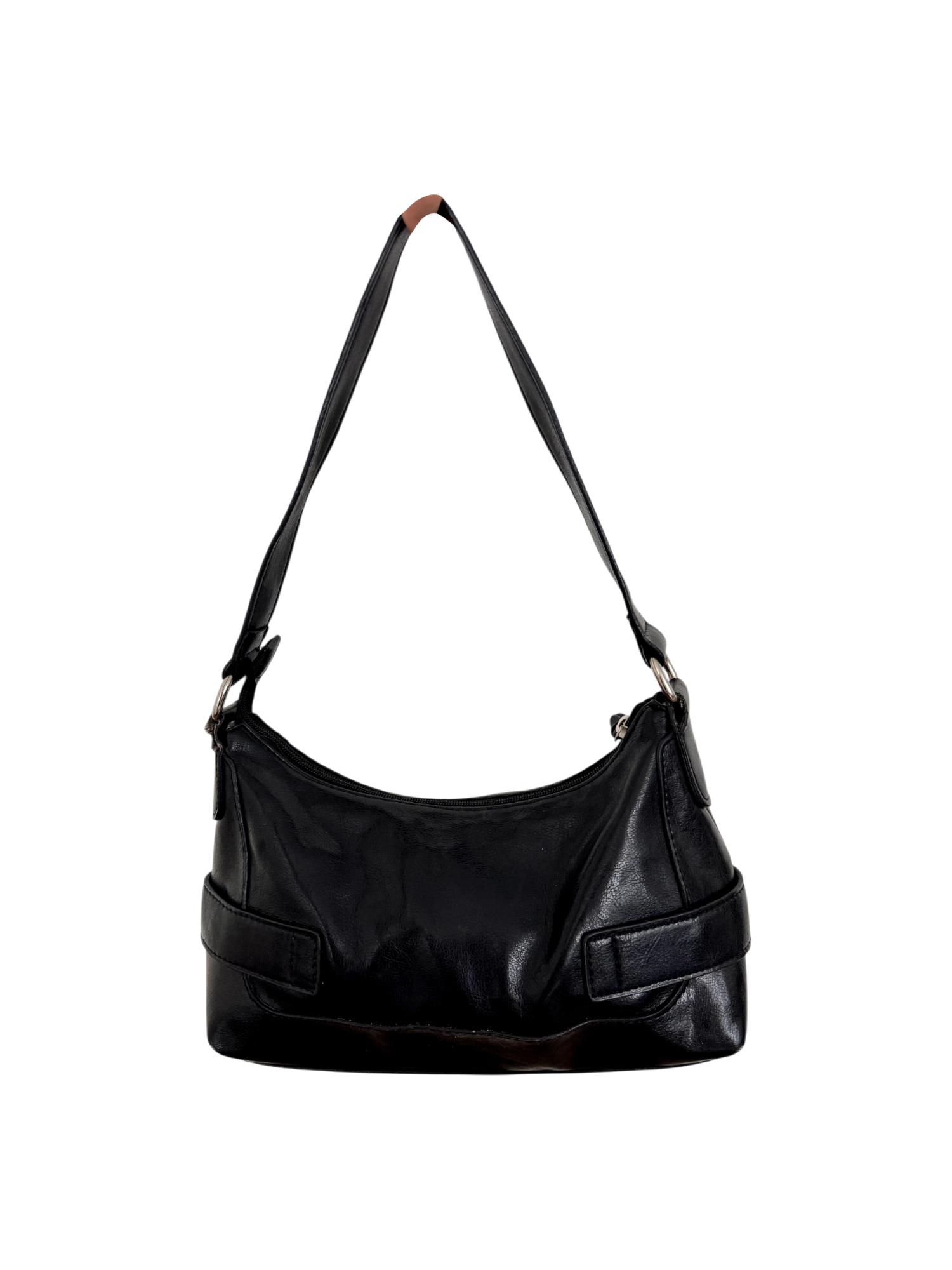 Vintage 90s Classic Black Shoulder Purse