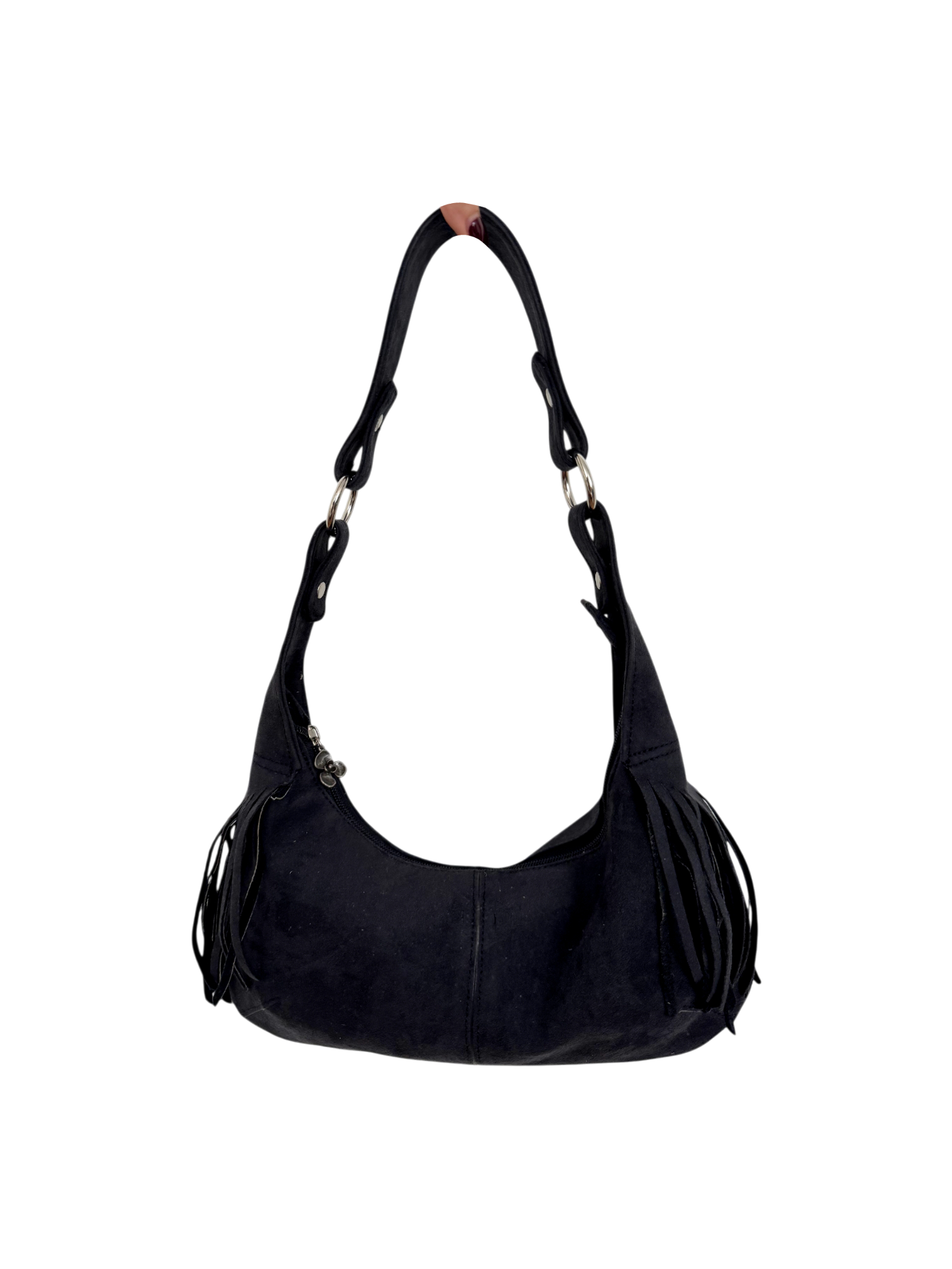 Vintage 90s Boho Fringe Purse