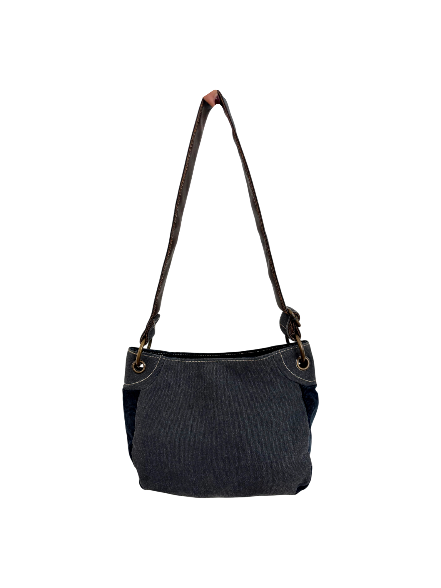Vintage Y2K Denim Embroidered Purse