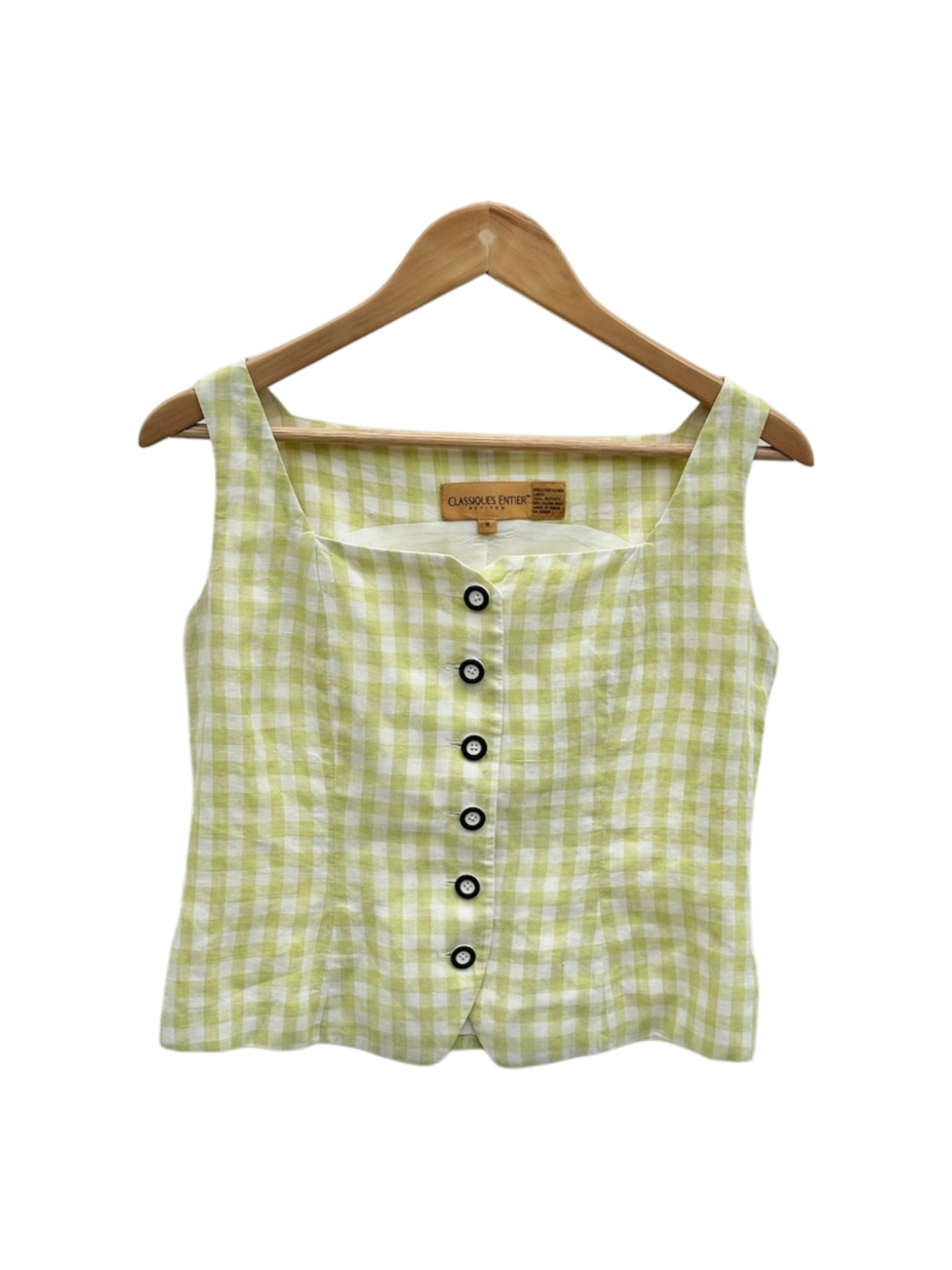 Vintage 90s Retro Key Lime Pie Top (M)