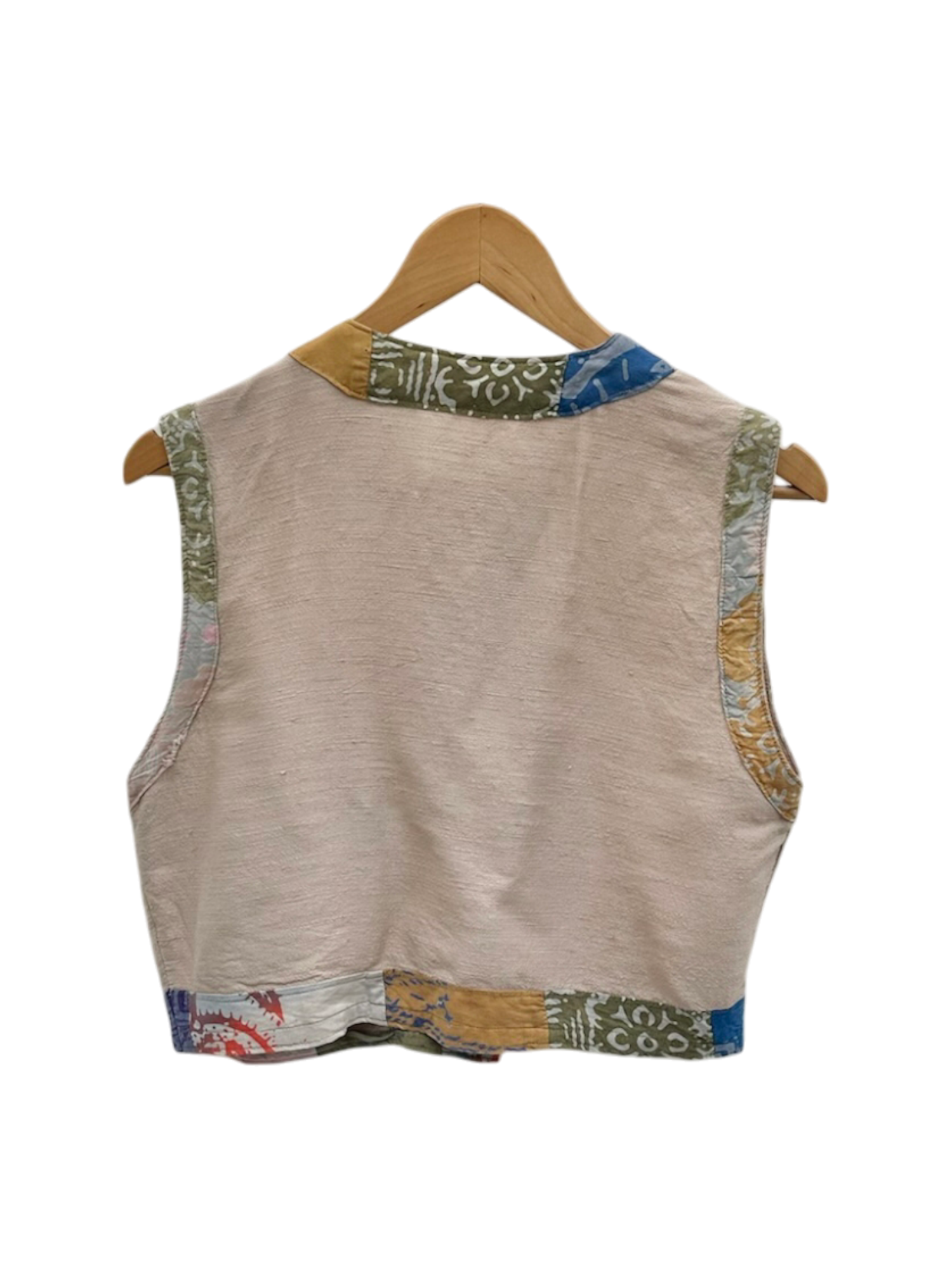 Vintage 90s Retro Cropped Vest Top (S/M)