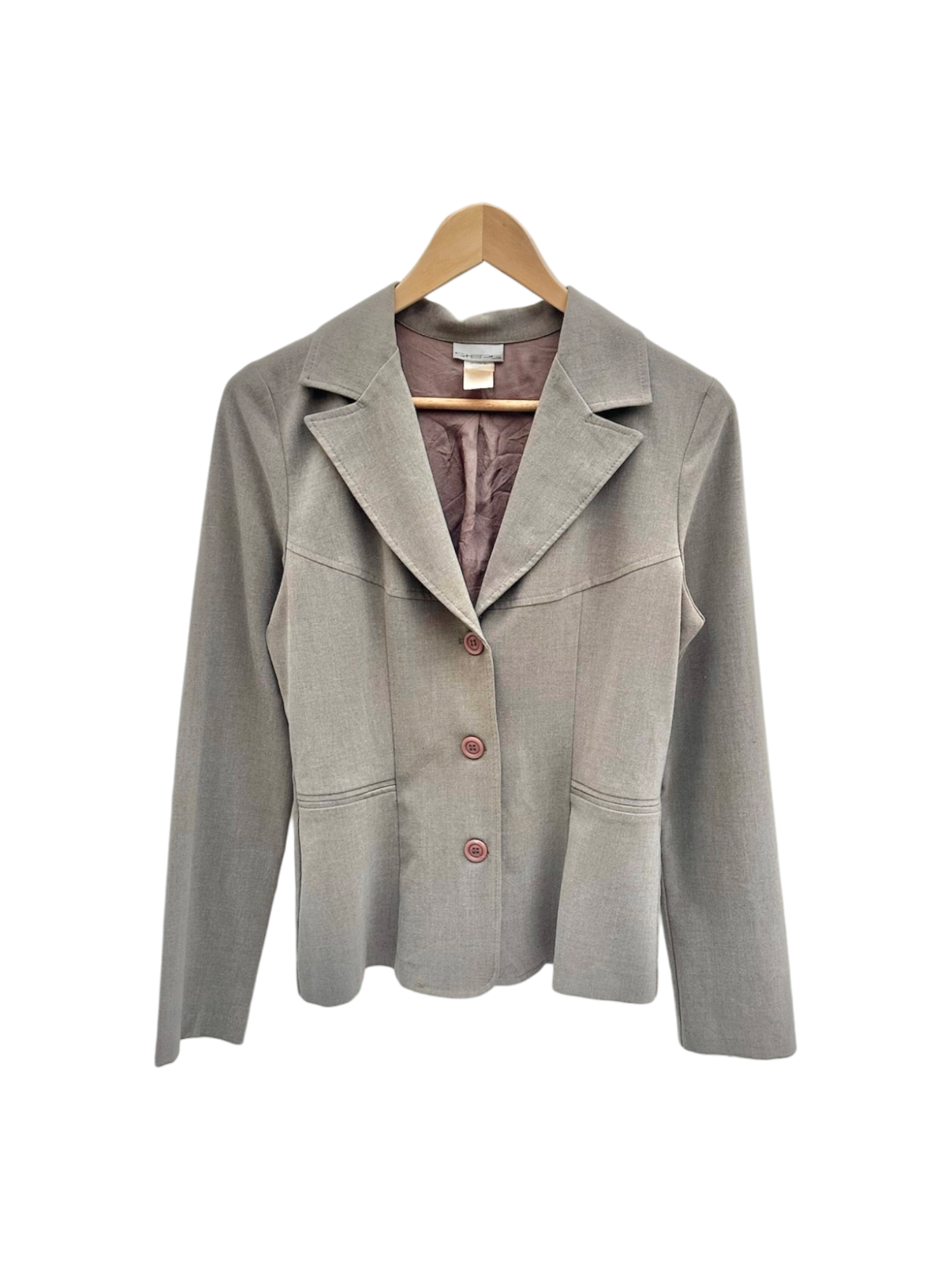 Vintage 90s Classic Taupe Blazer (M)