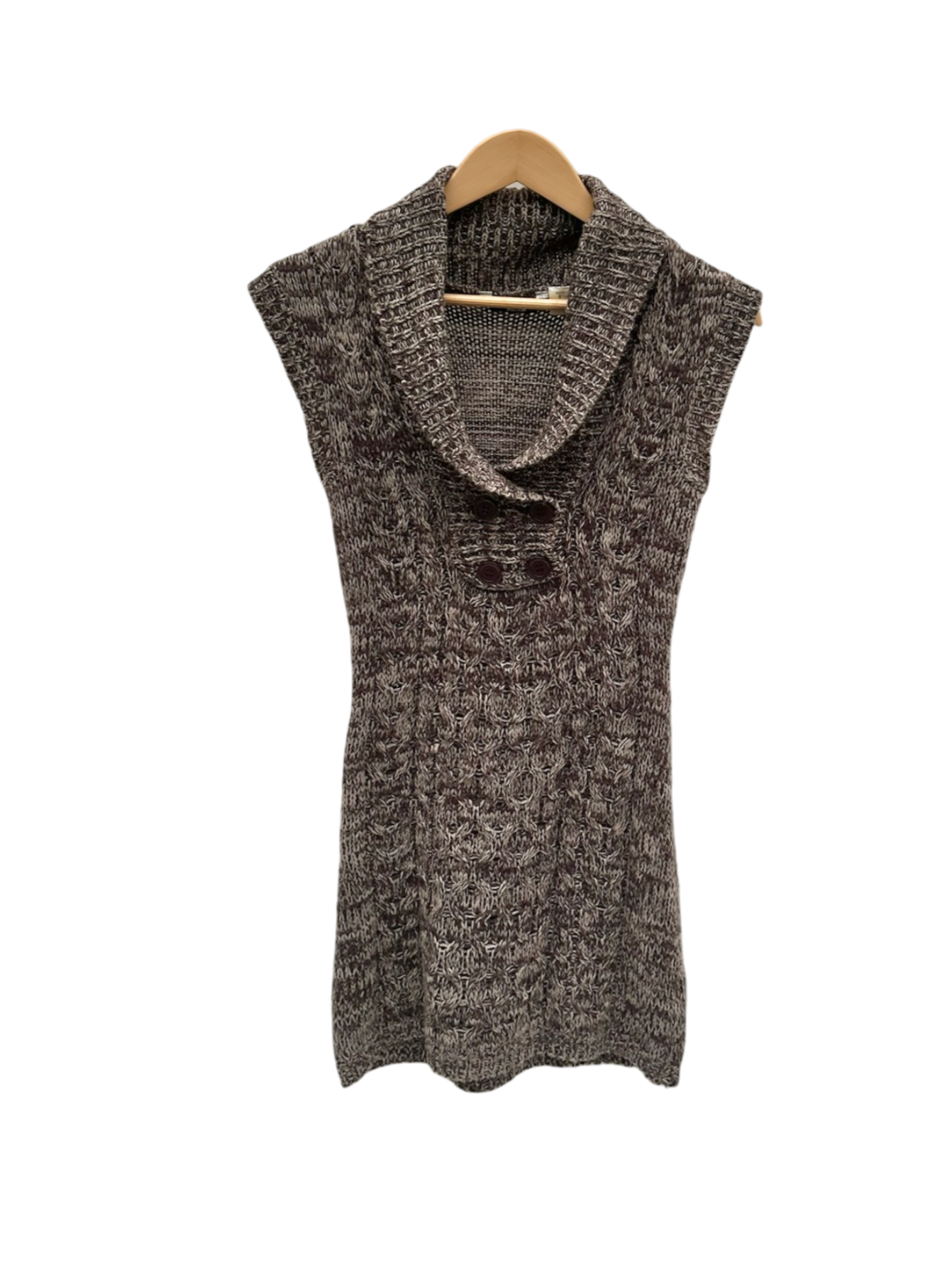 Vintage 90s Cozy Knit Sweater Dress (S)