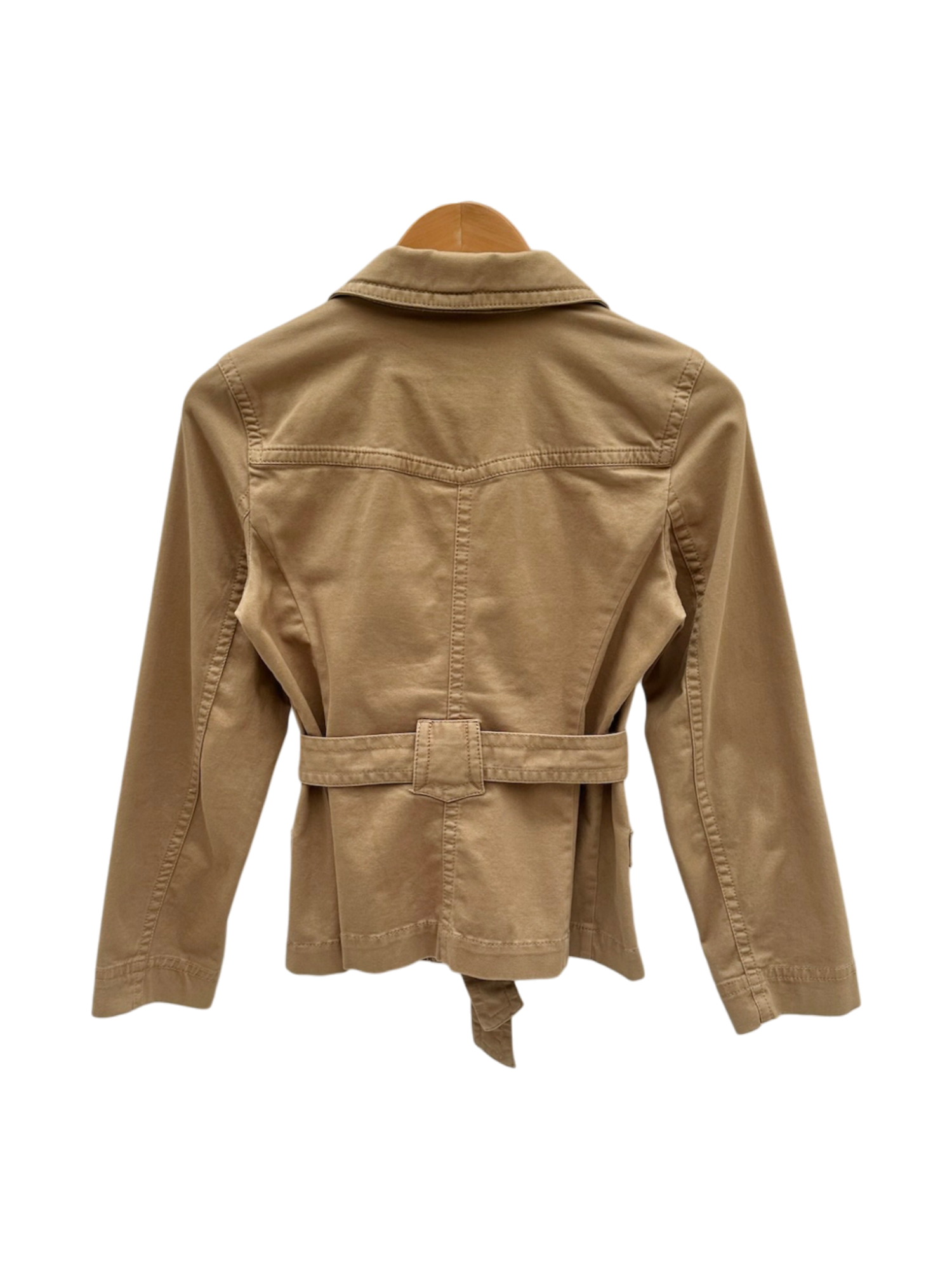 Vintage Y2K Belted Tan Blazer (XS/S)