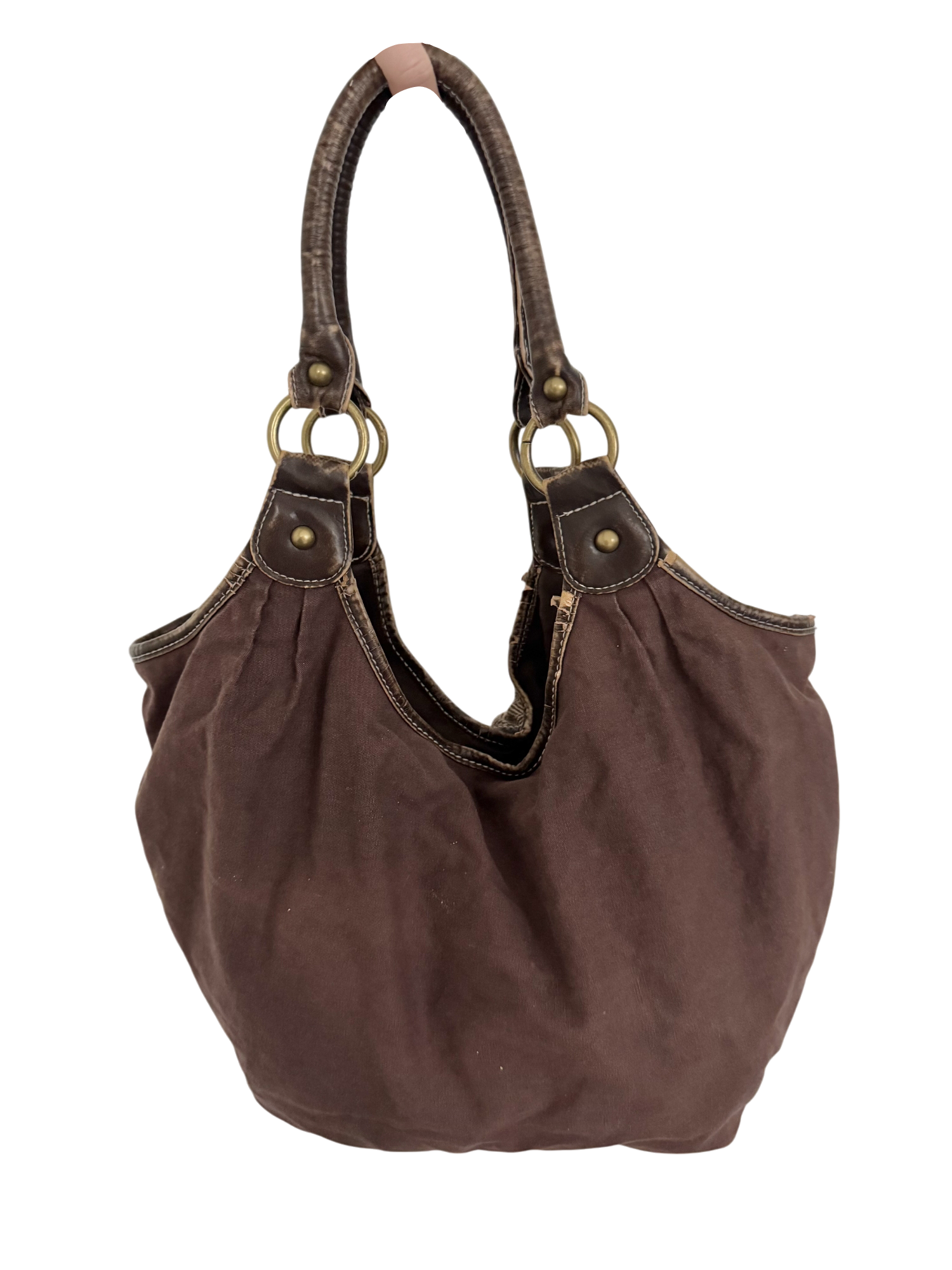Vintage 90s Patchwork Slouchy Boho Bag