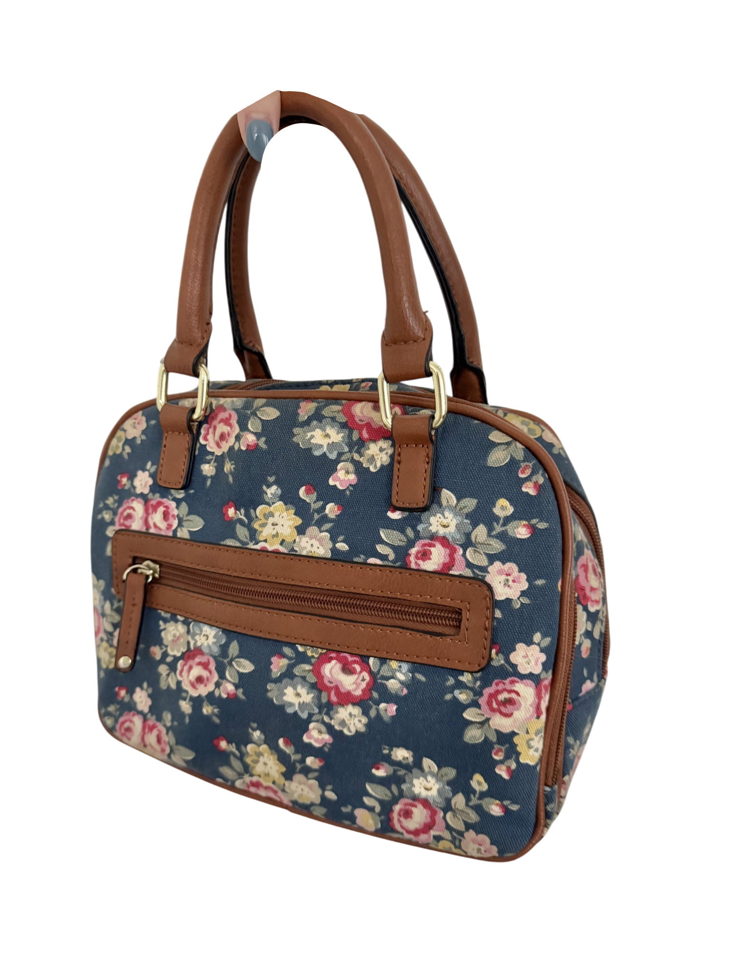 Vintage Floral Patterned Purse