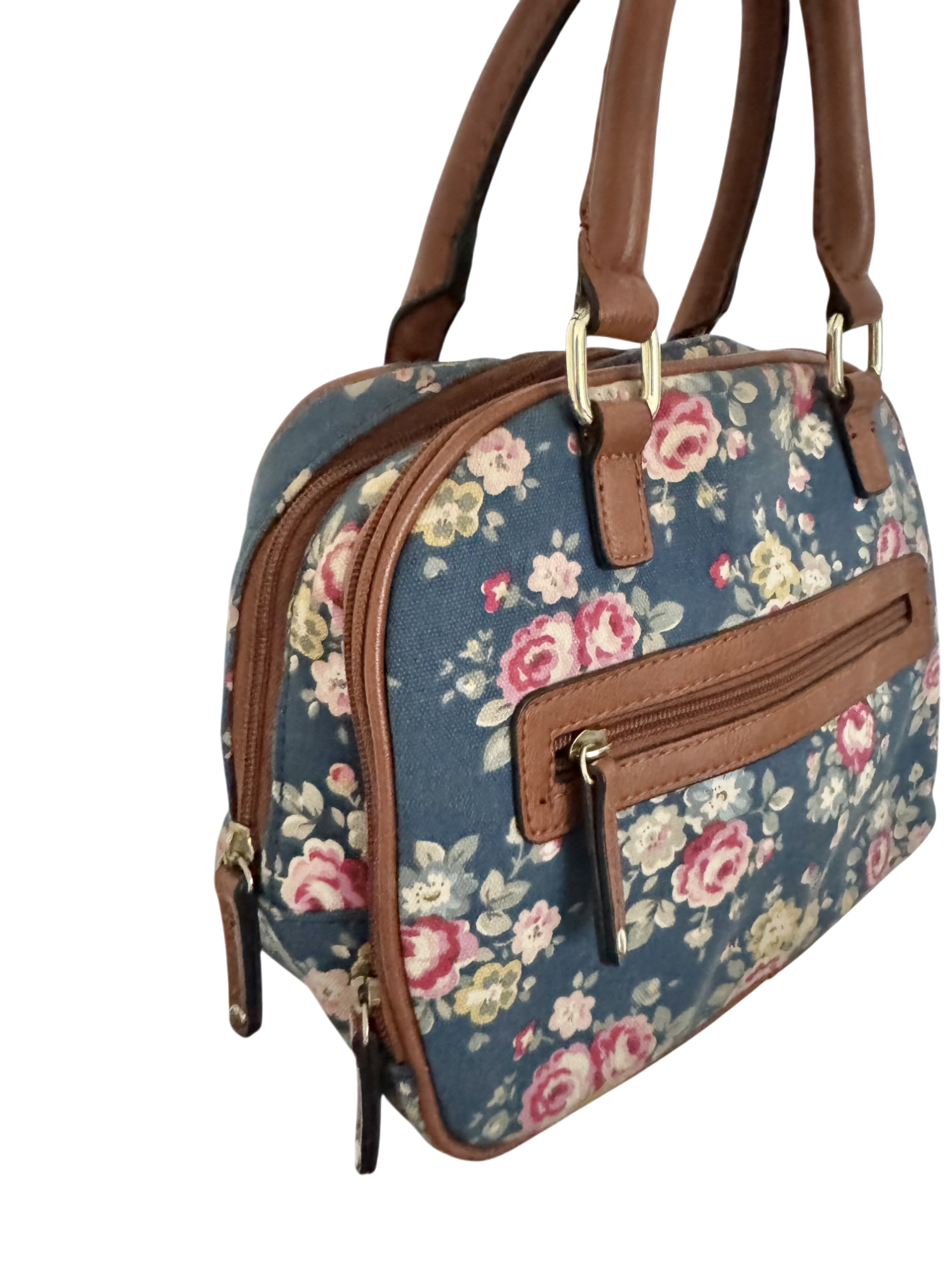 Vintage Floral Patterned Purse