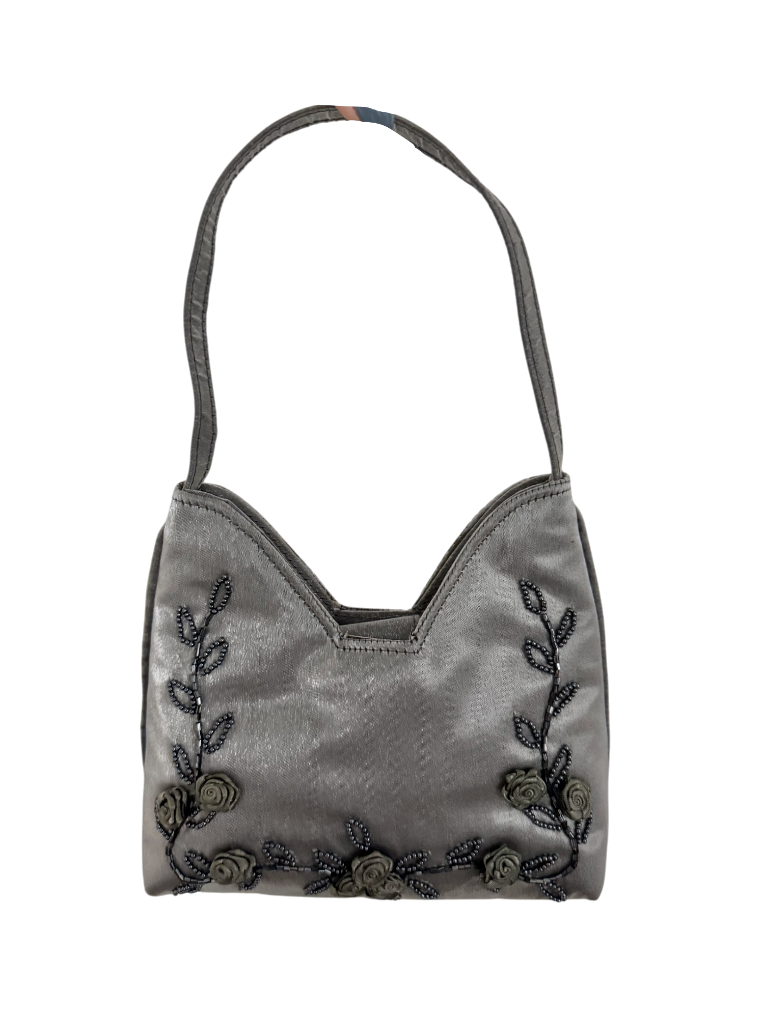 Vintage 80s Mini Embroidered Purse