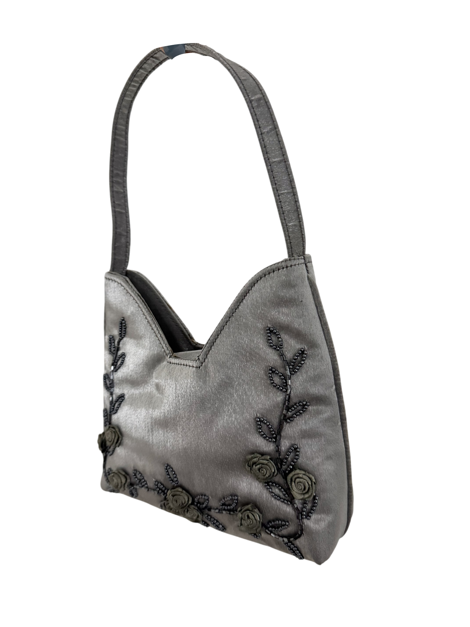 Vintage 80s Mini Embroidered Purse