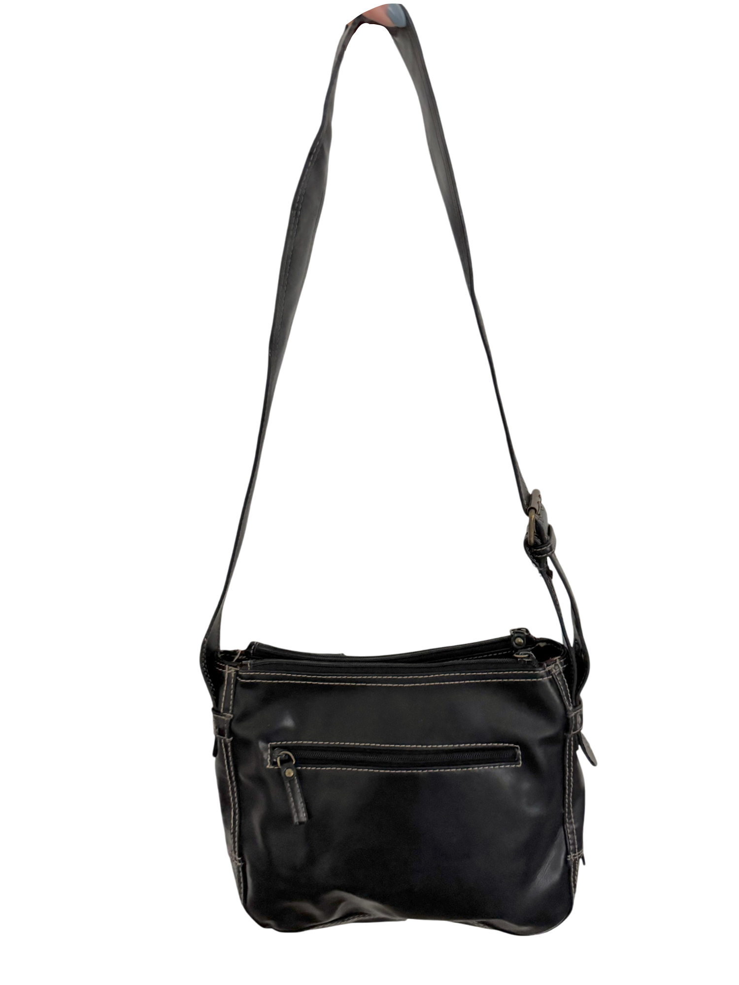 Vintage 90s Moto Zippered Purse